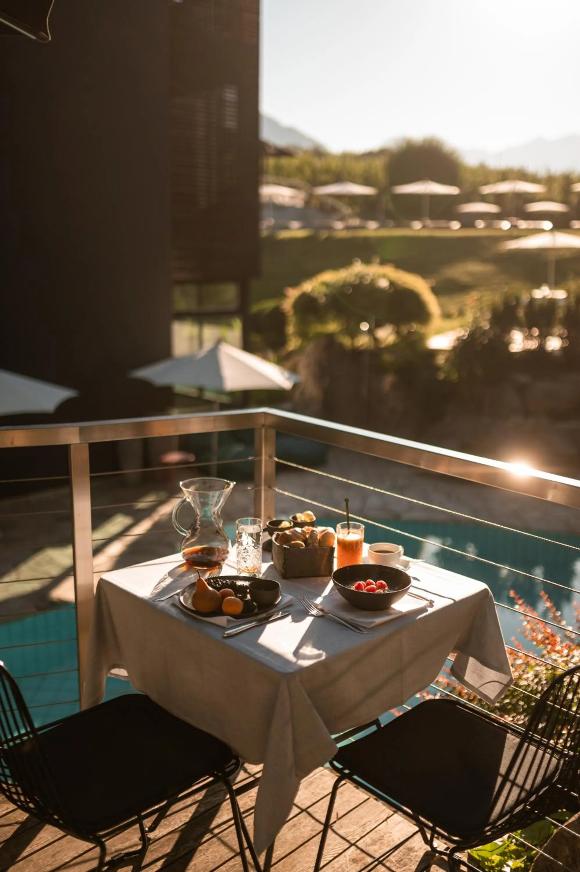 Swimming pool in Design Hotel Tyrol