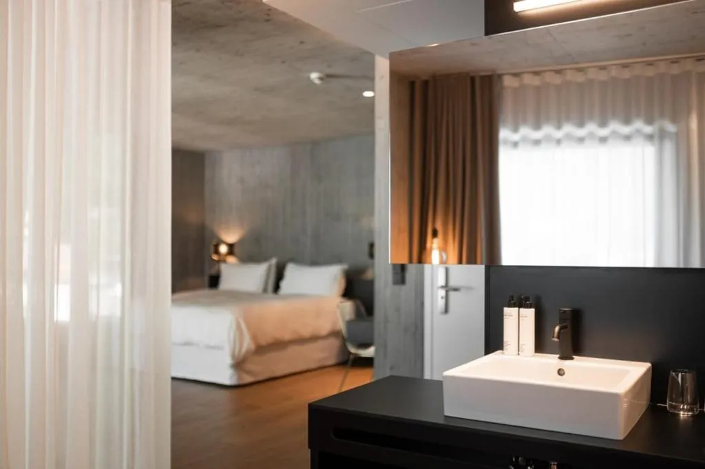 Bed in Design Hotel Tyrol