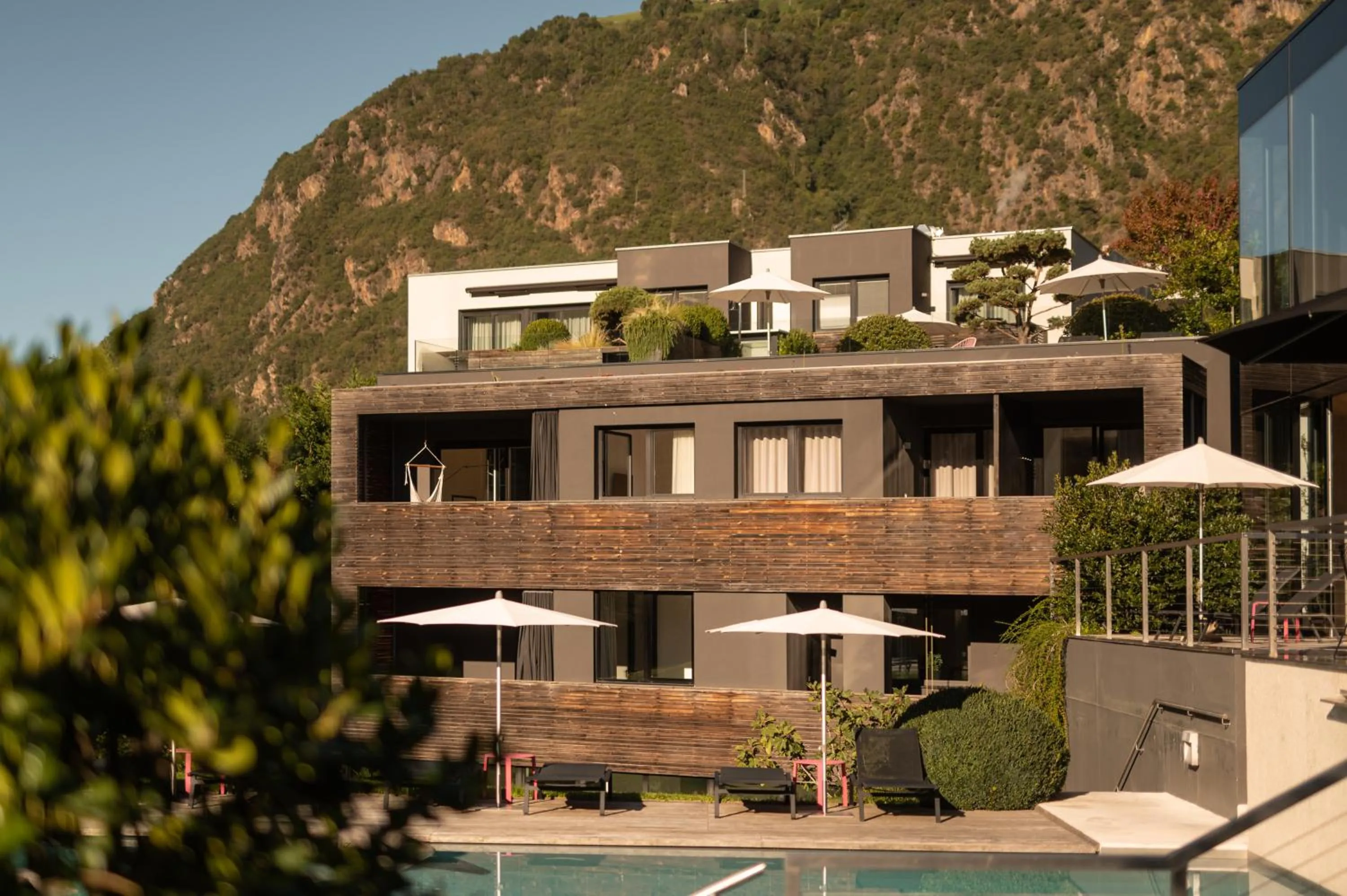 Property building in Design Hotel Tyrol