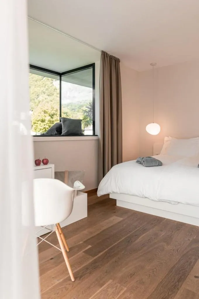 Bed in Design Hotel Tyrol