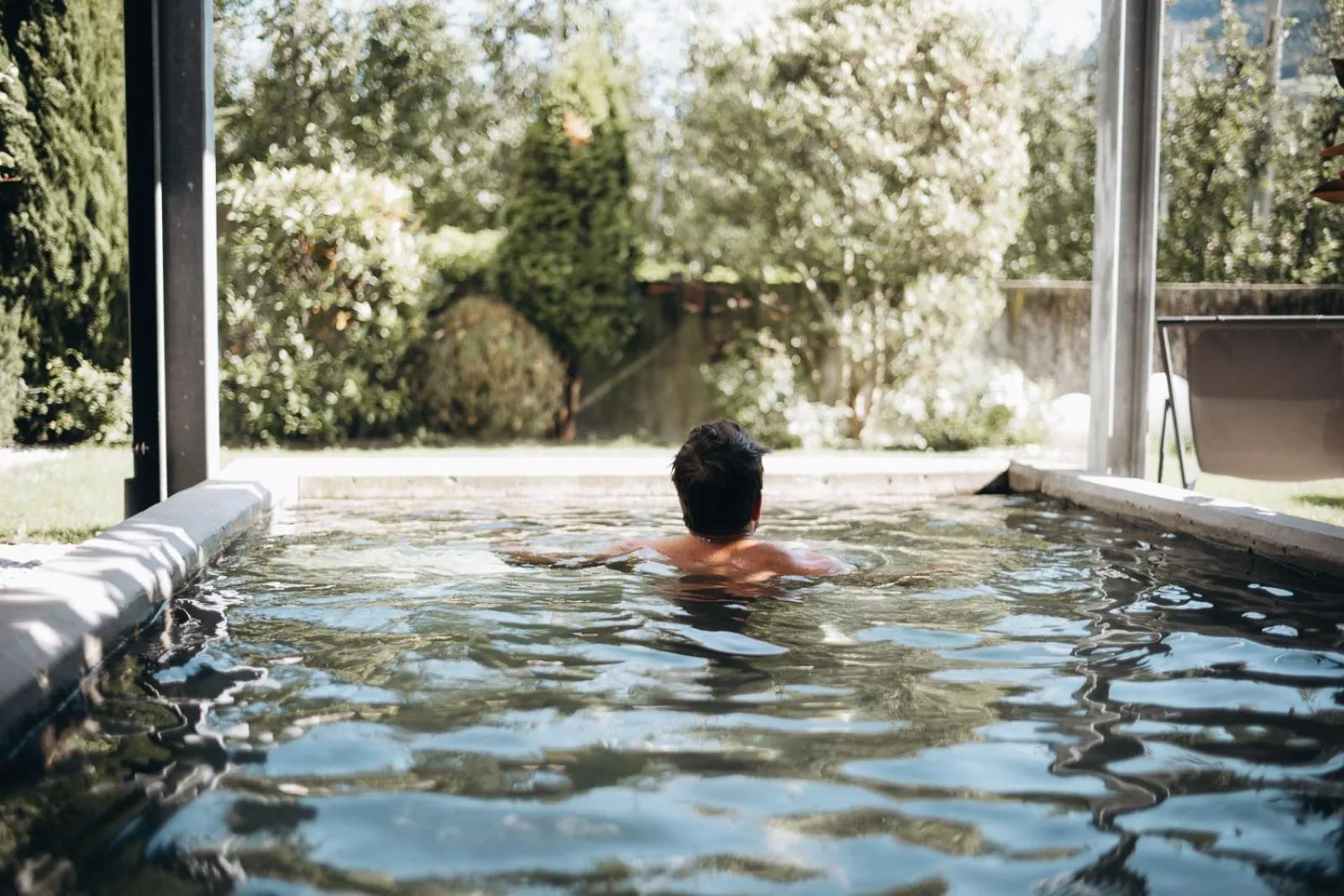 Garden in Design Hotel Tyrol