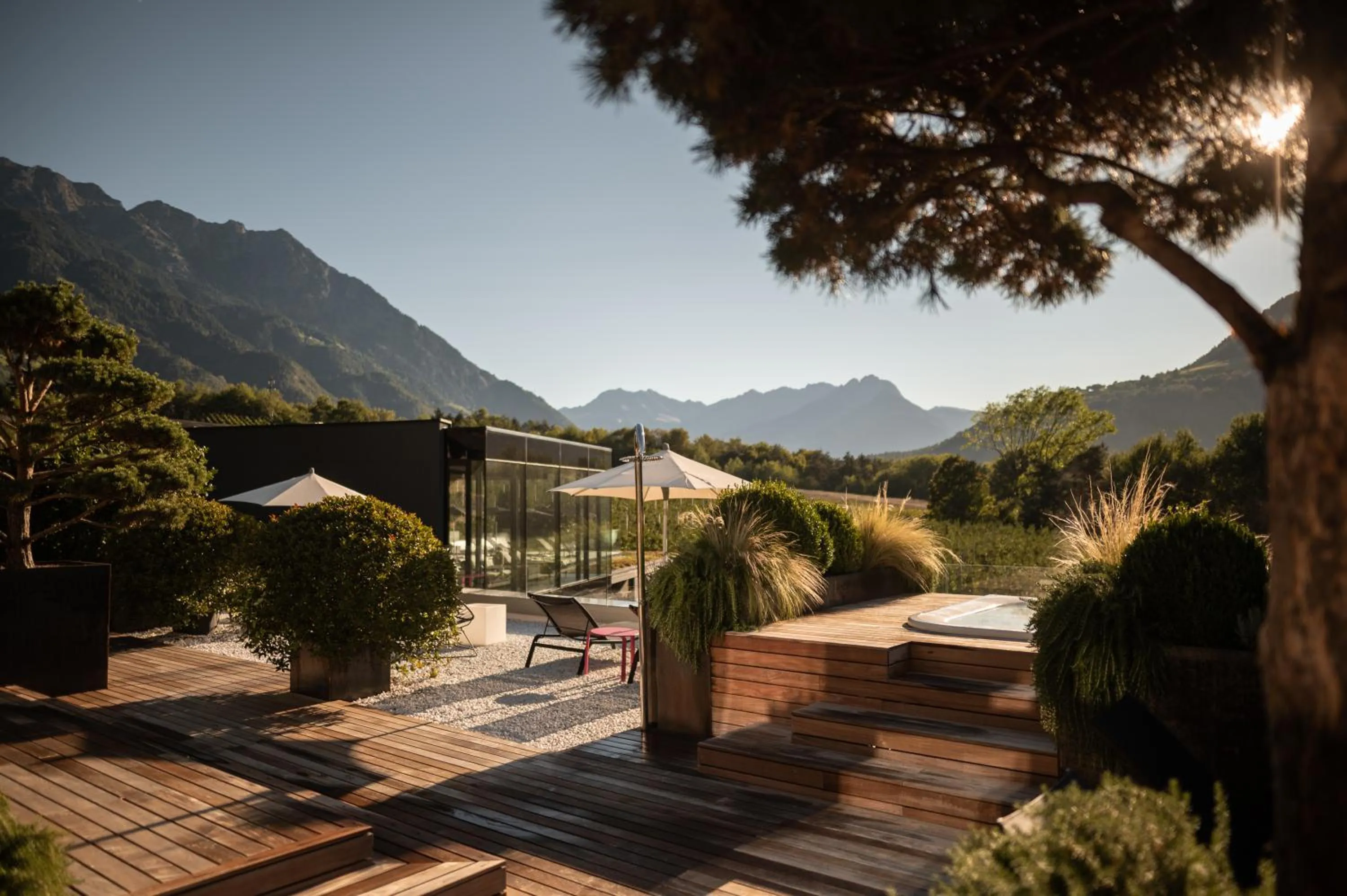 Swimming pool in Design Hotel Tyrol