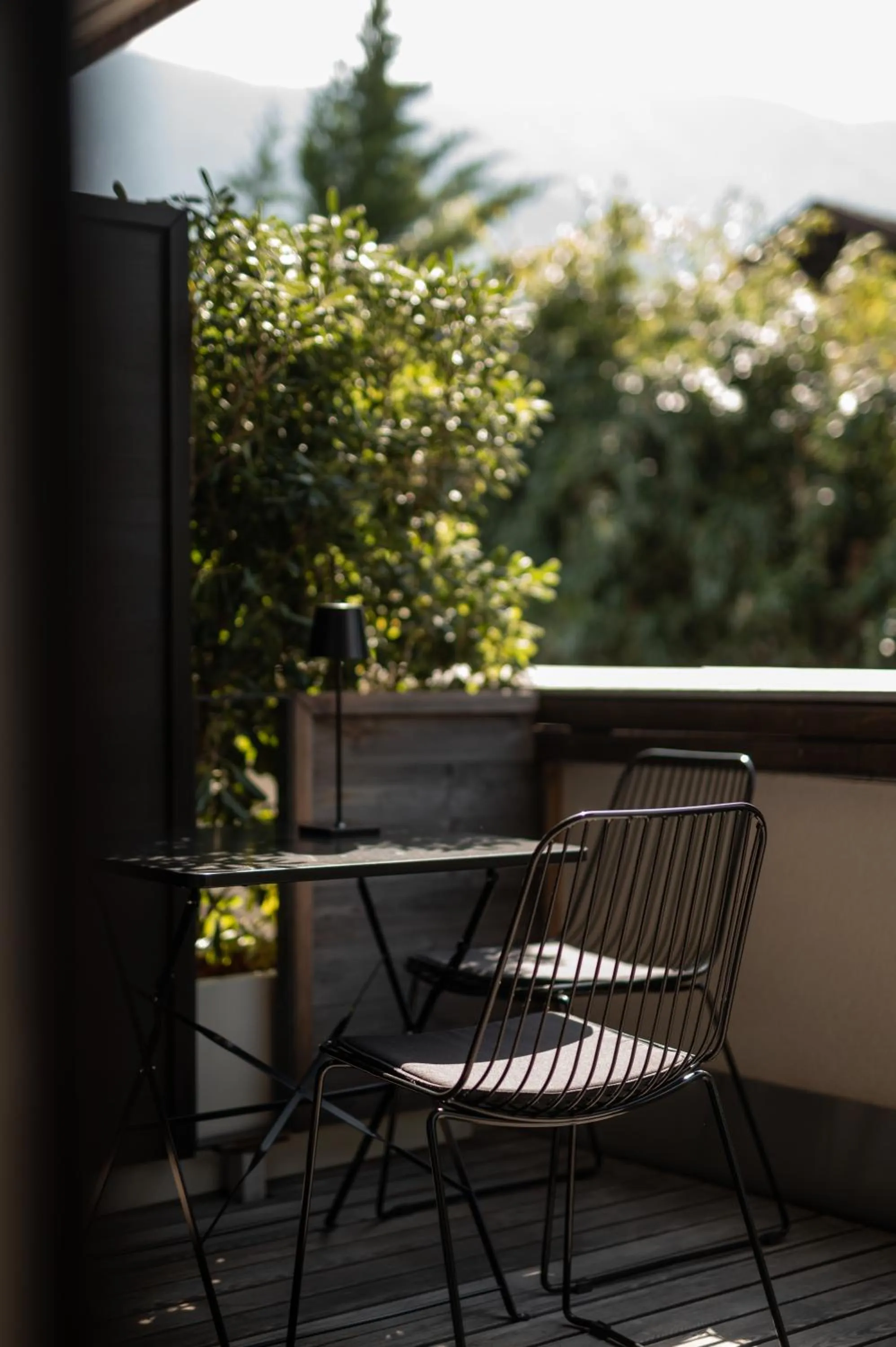 Balcony/Terrace in Design Hotel Tyrol