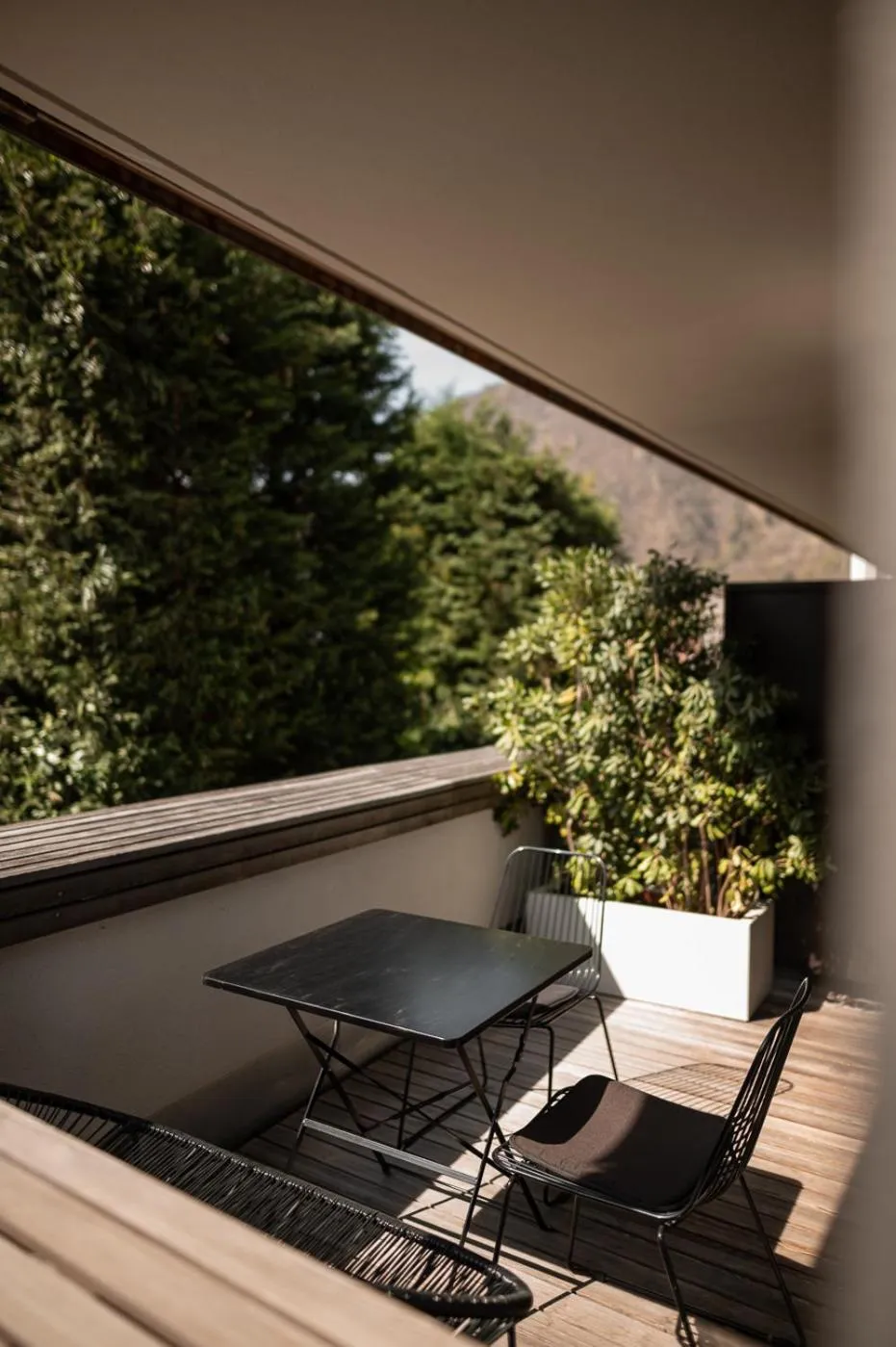 Balcony/Terrace in Design Hotel Tyrol