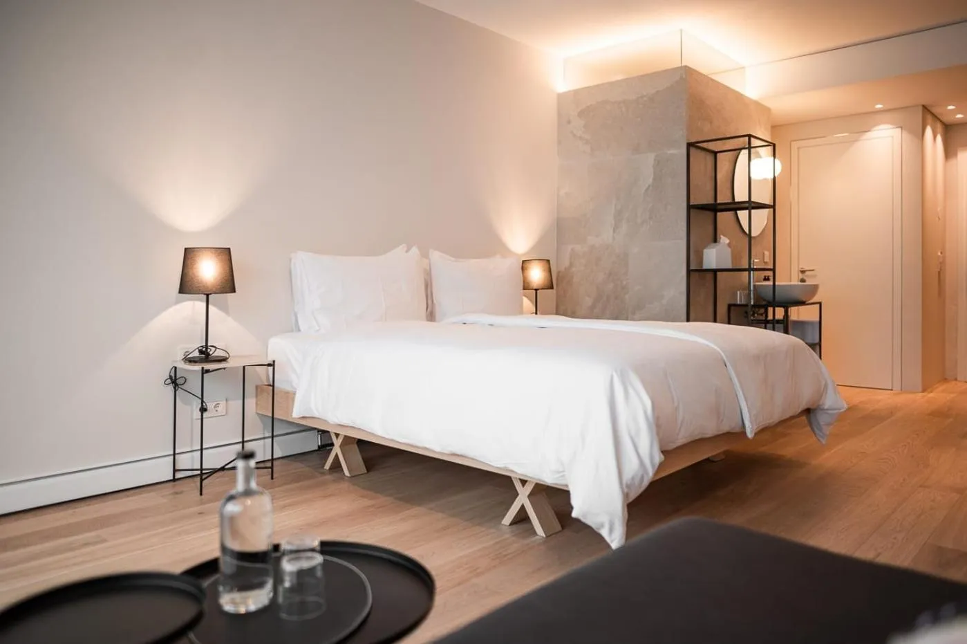 Bed in Design Hotel Tyrol