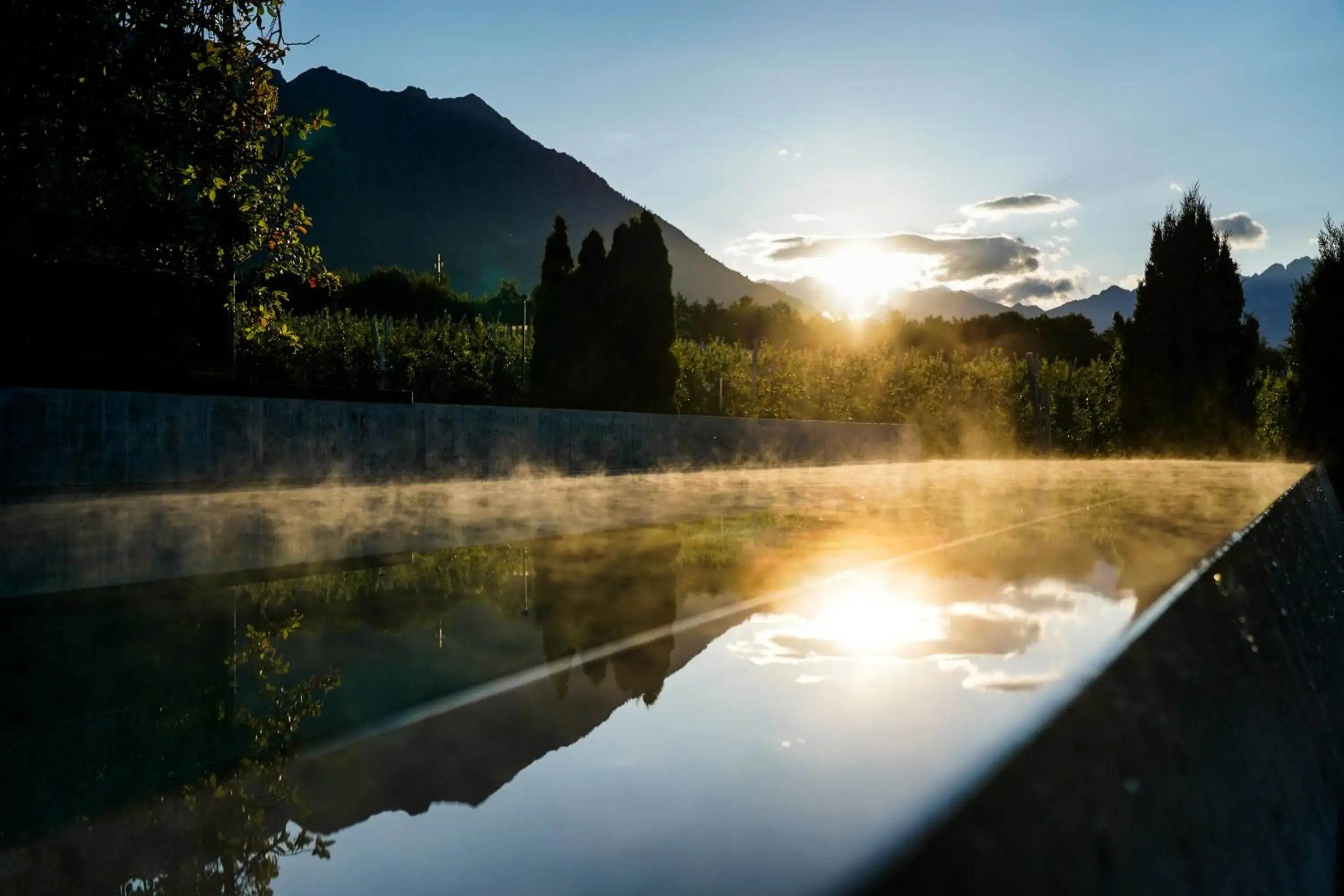 Swimming pool in Design Hotel Tyrol Swimming pool in Design Hotel Tyrol