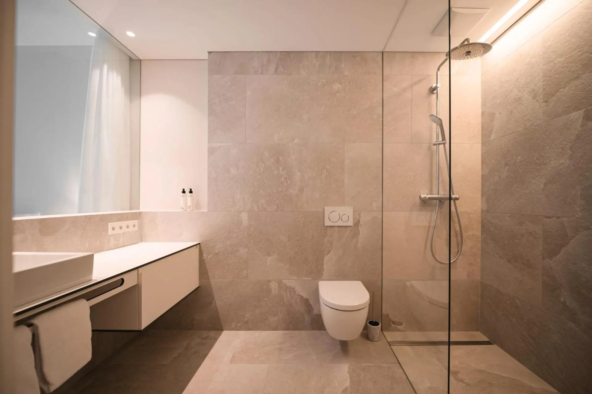 Shower in Design Hotel Tyrol