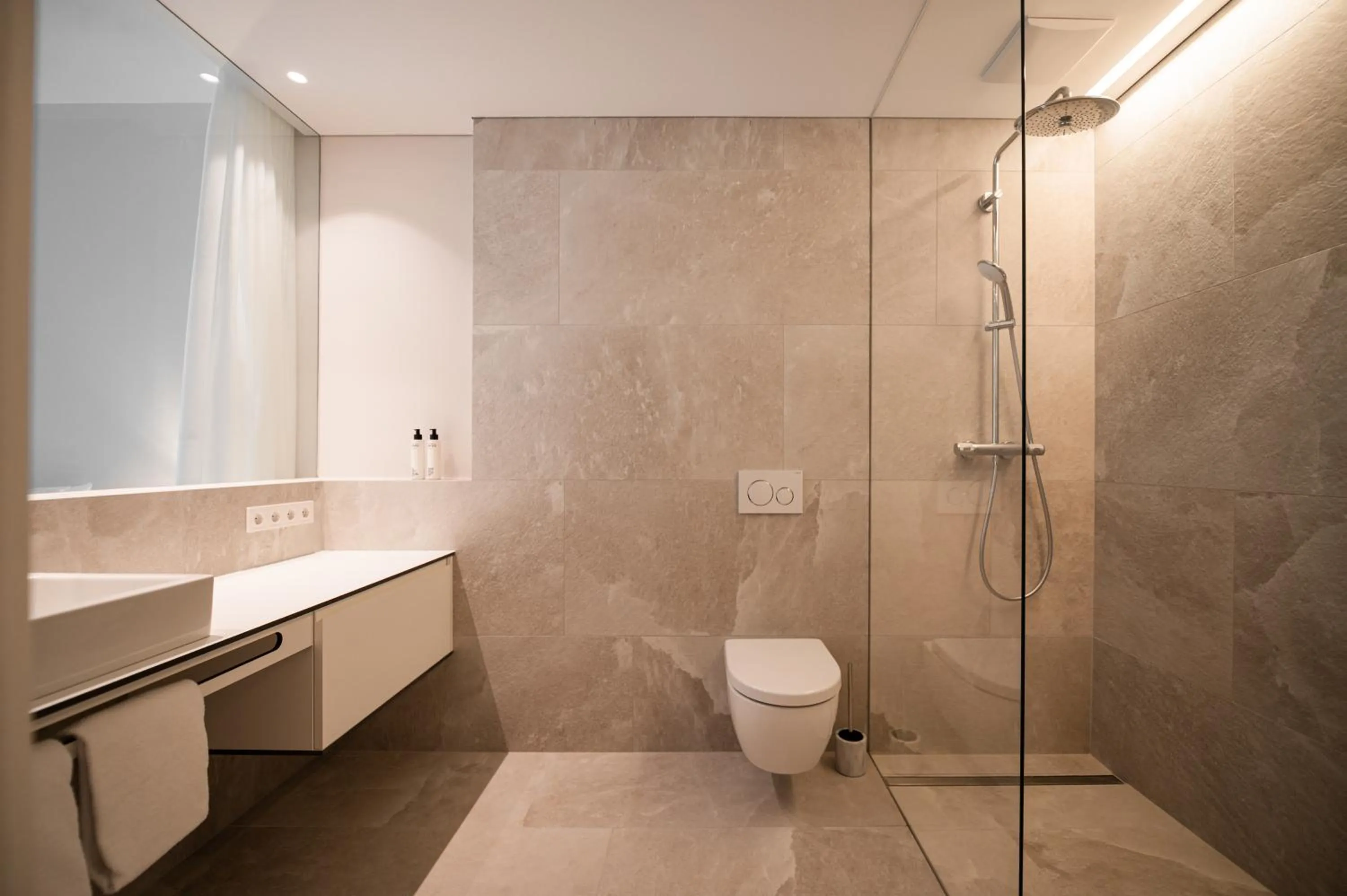 Shower in Design Hotel Tyrol