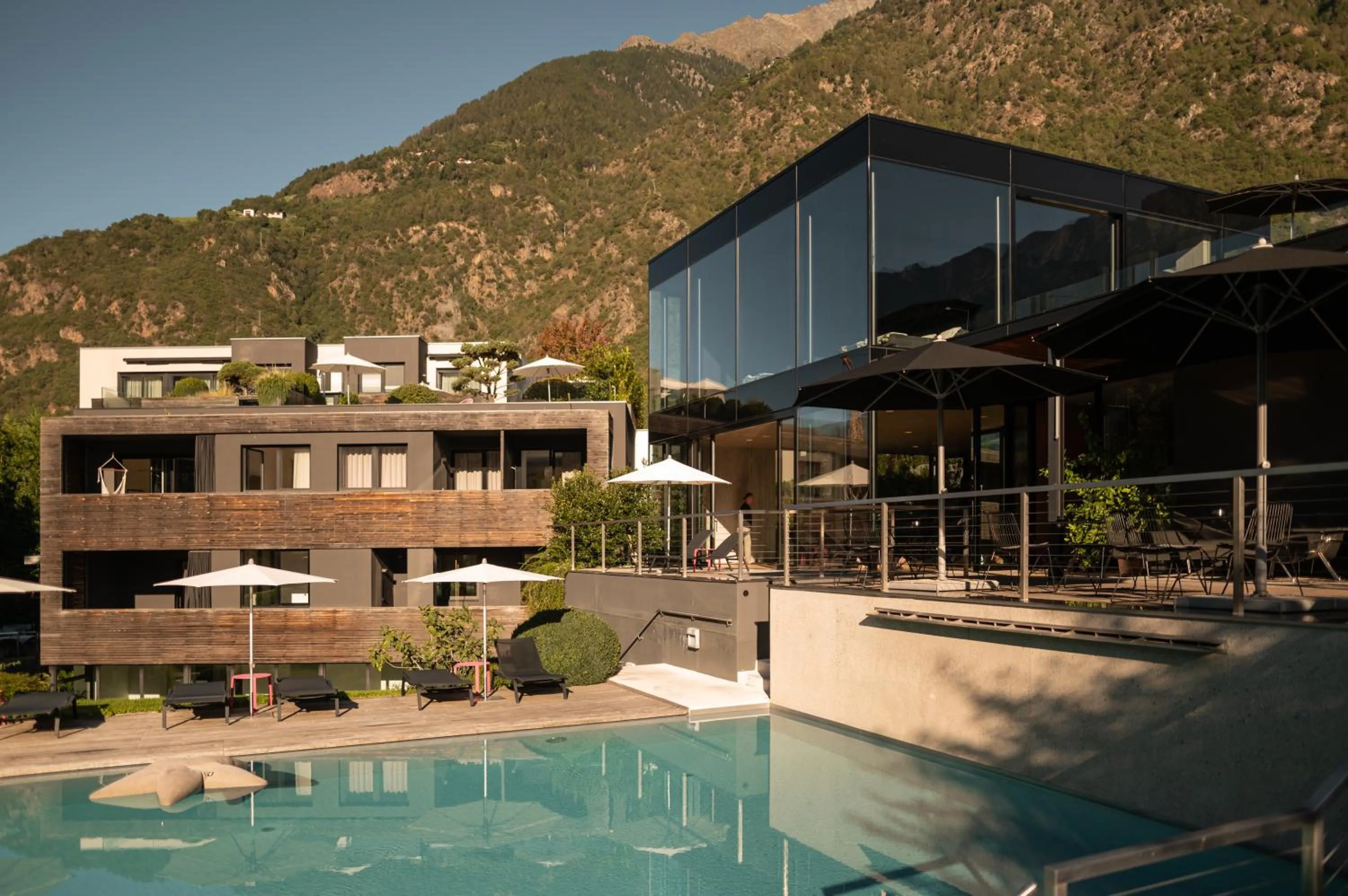 Property building in Design Hotel Tyrol