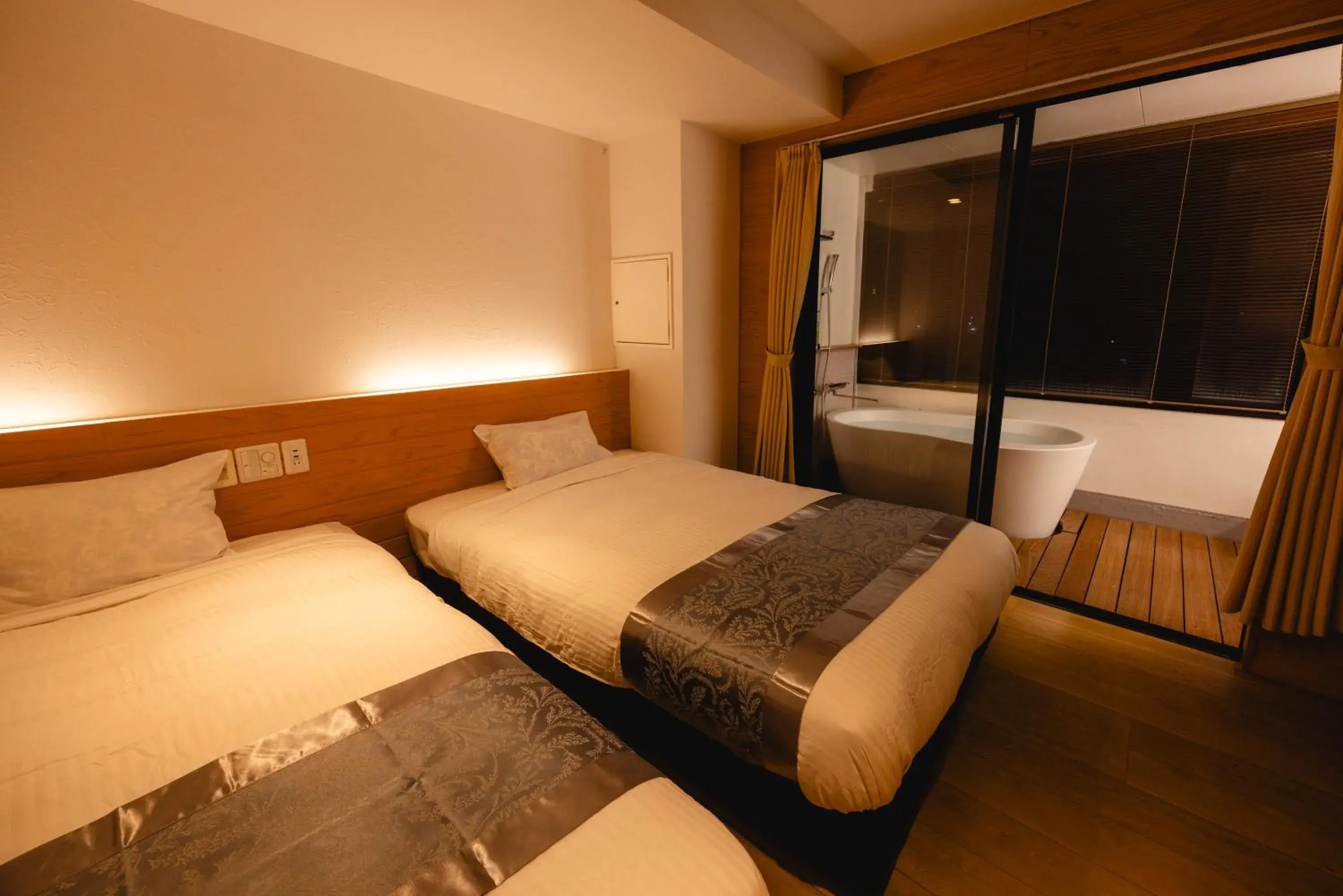 Twin Room - single occupancy in Ibusukionsen Hotel Shougetu Twin Room - single occupancy in Ibusukionsen Hotel Shougetu