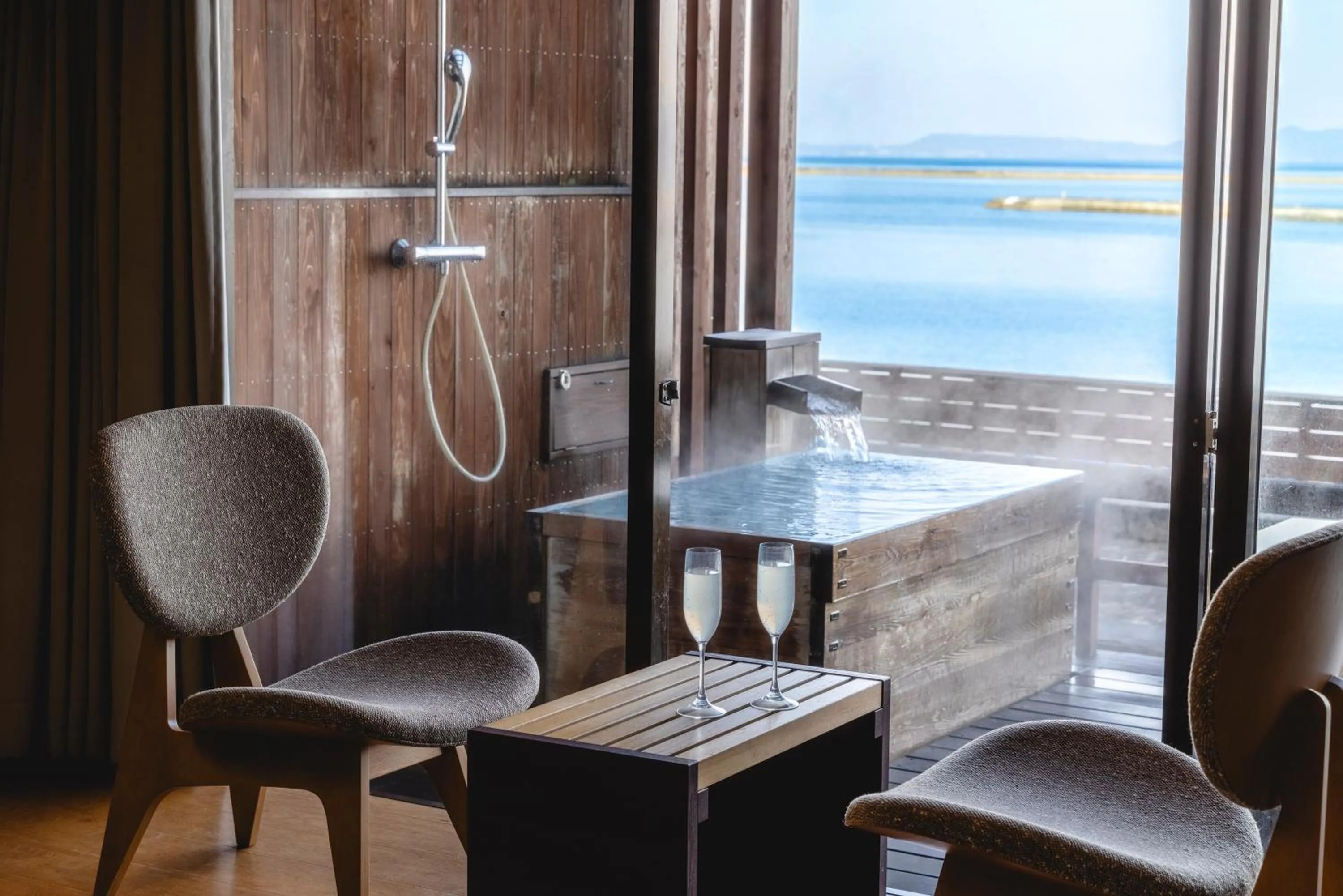 Quadruple Room with Bathroom - single occupancy in Ibusukionsen Hotel Shougetu