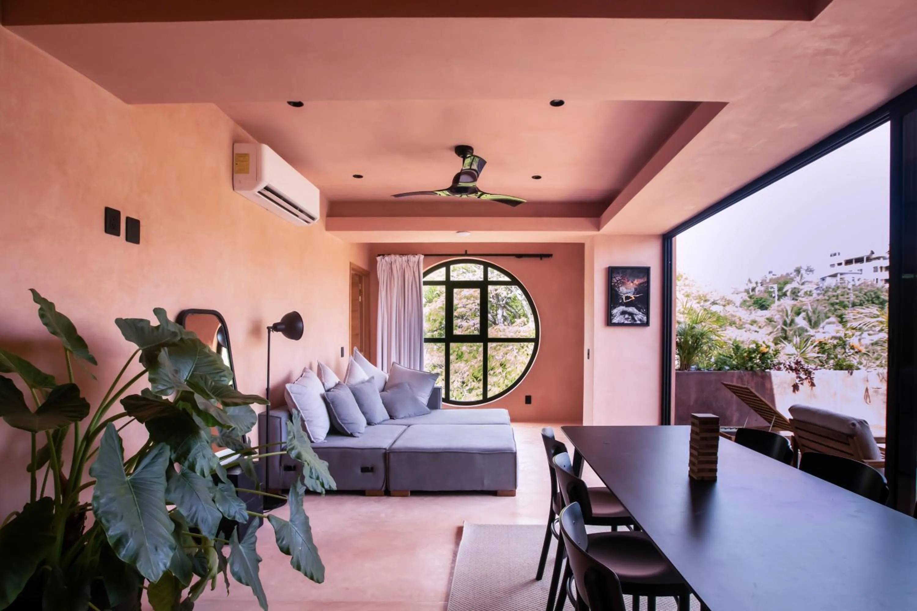 Living room, Bed in Casa Toro La Punta
