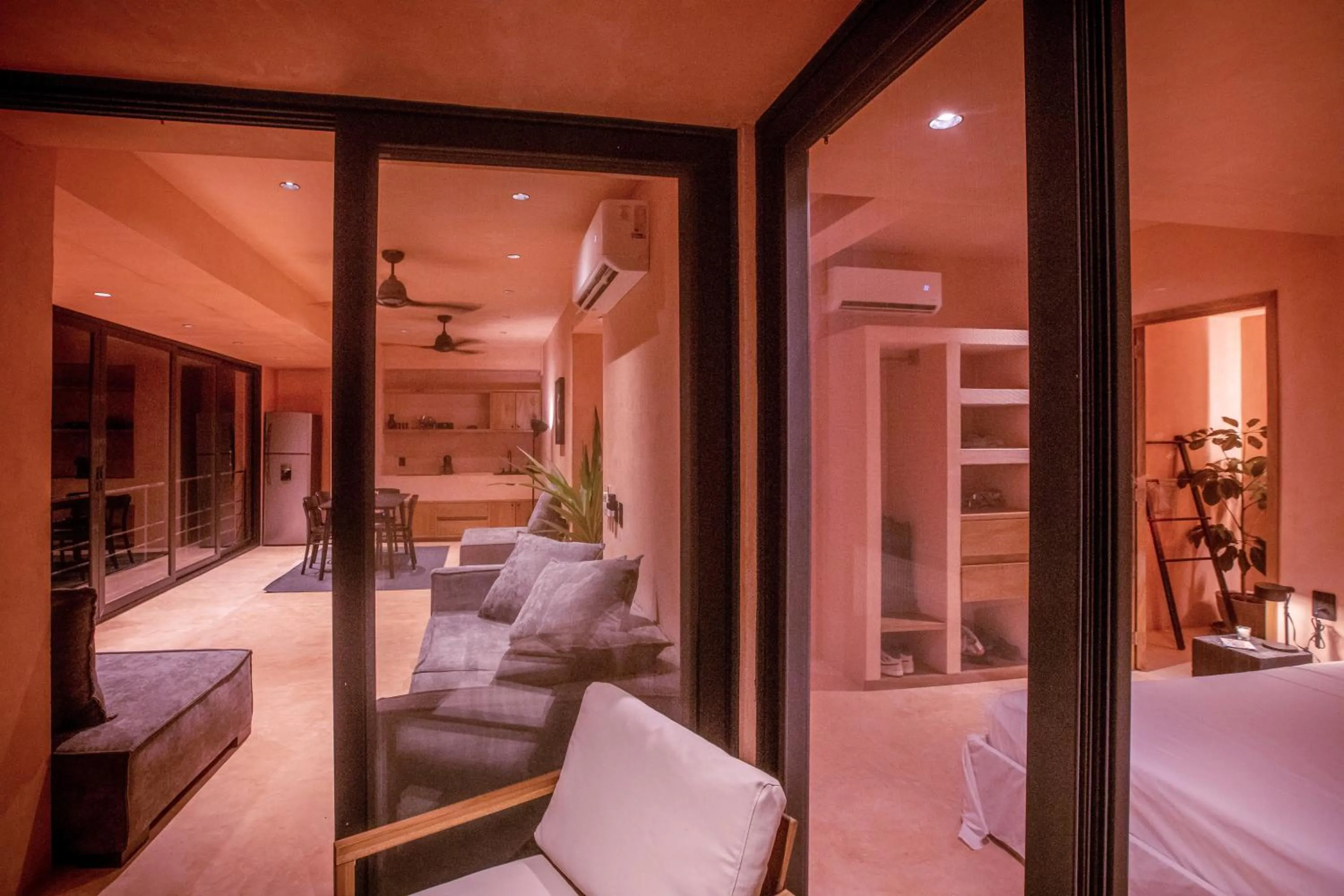 Living room, Bed in Casa Toro La Punta