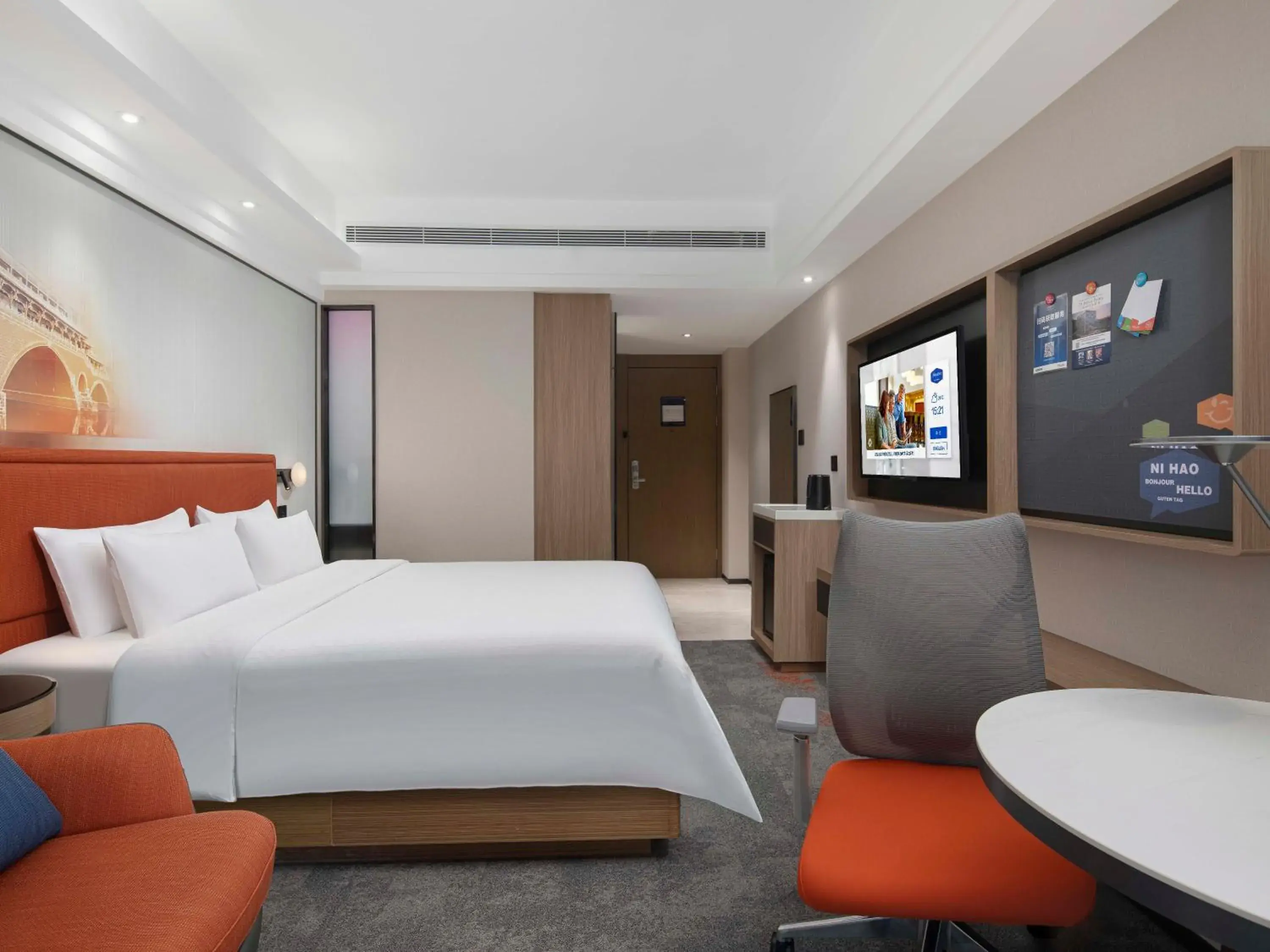 Standard Queen Room in Hampton by Hilton Chengdu Wuhou Waishuannan Standard Queen Room in Hampton by Hilton Chengdu Wuhou Waishuannan