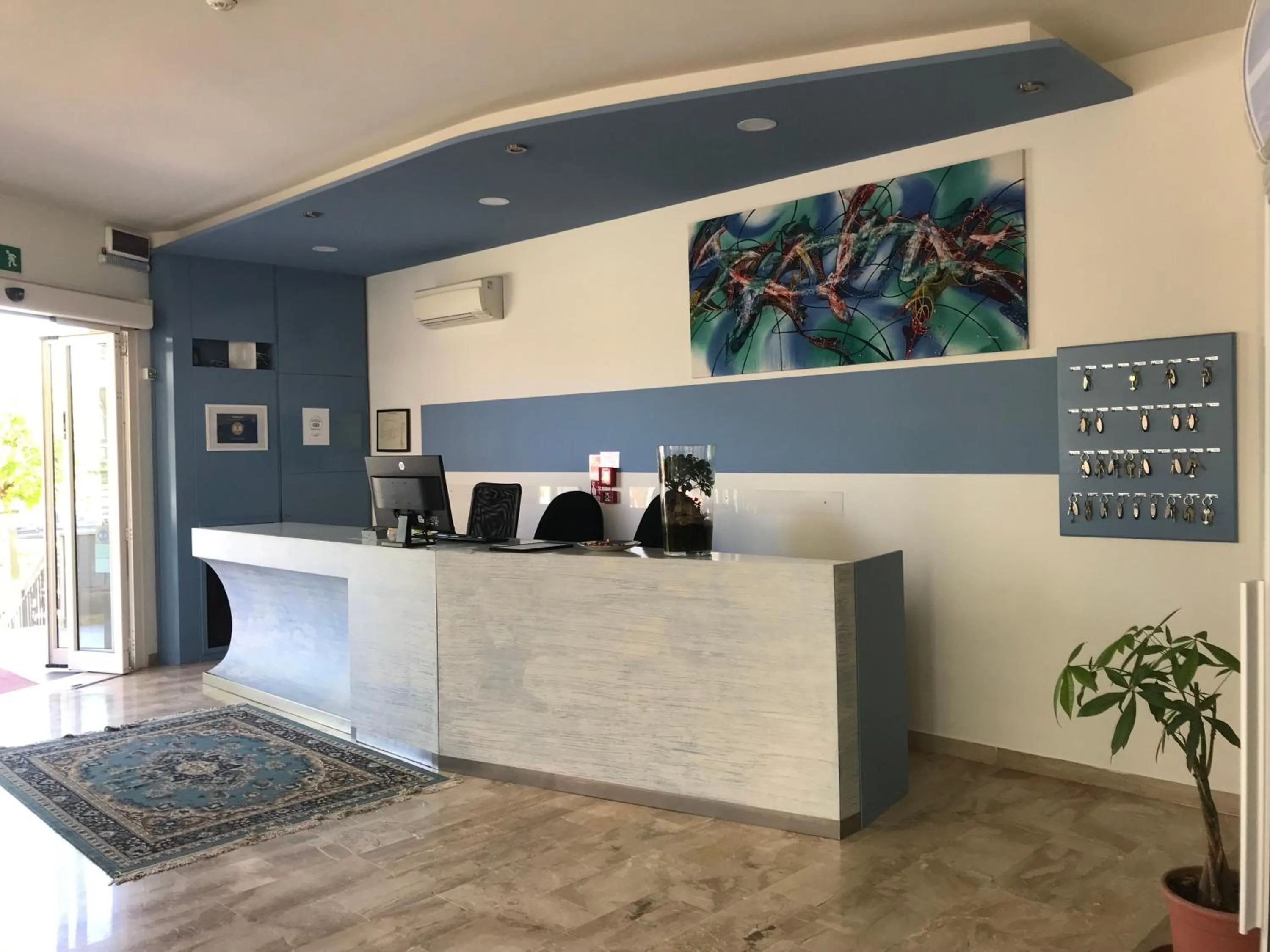 Lobby or reception in Hotel Moderno - Bed & Breakfast