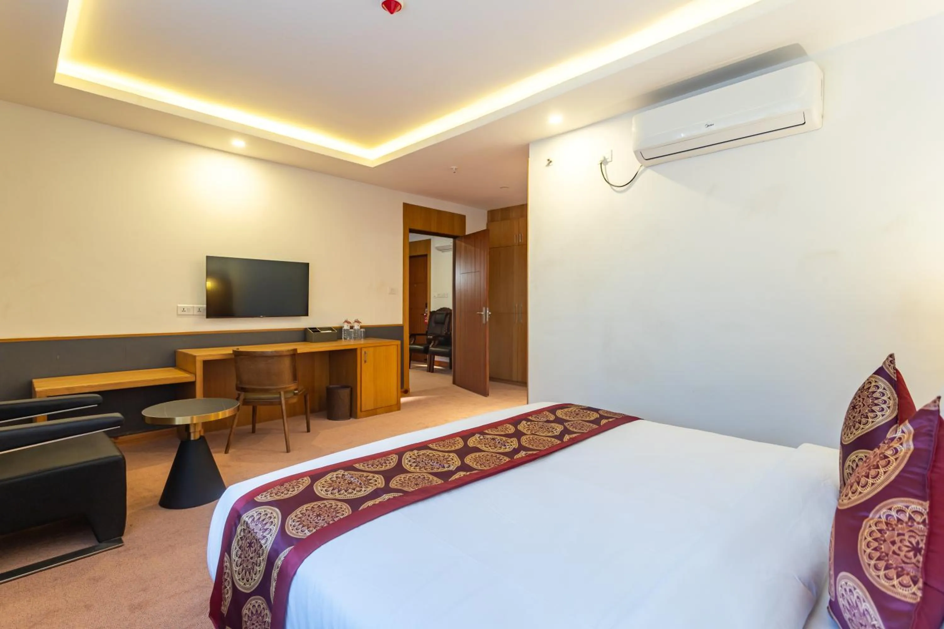 Bed in Mandala Norling Lords Prime Kathmandu