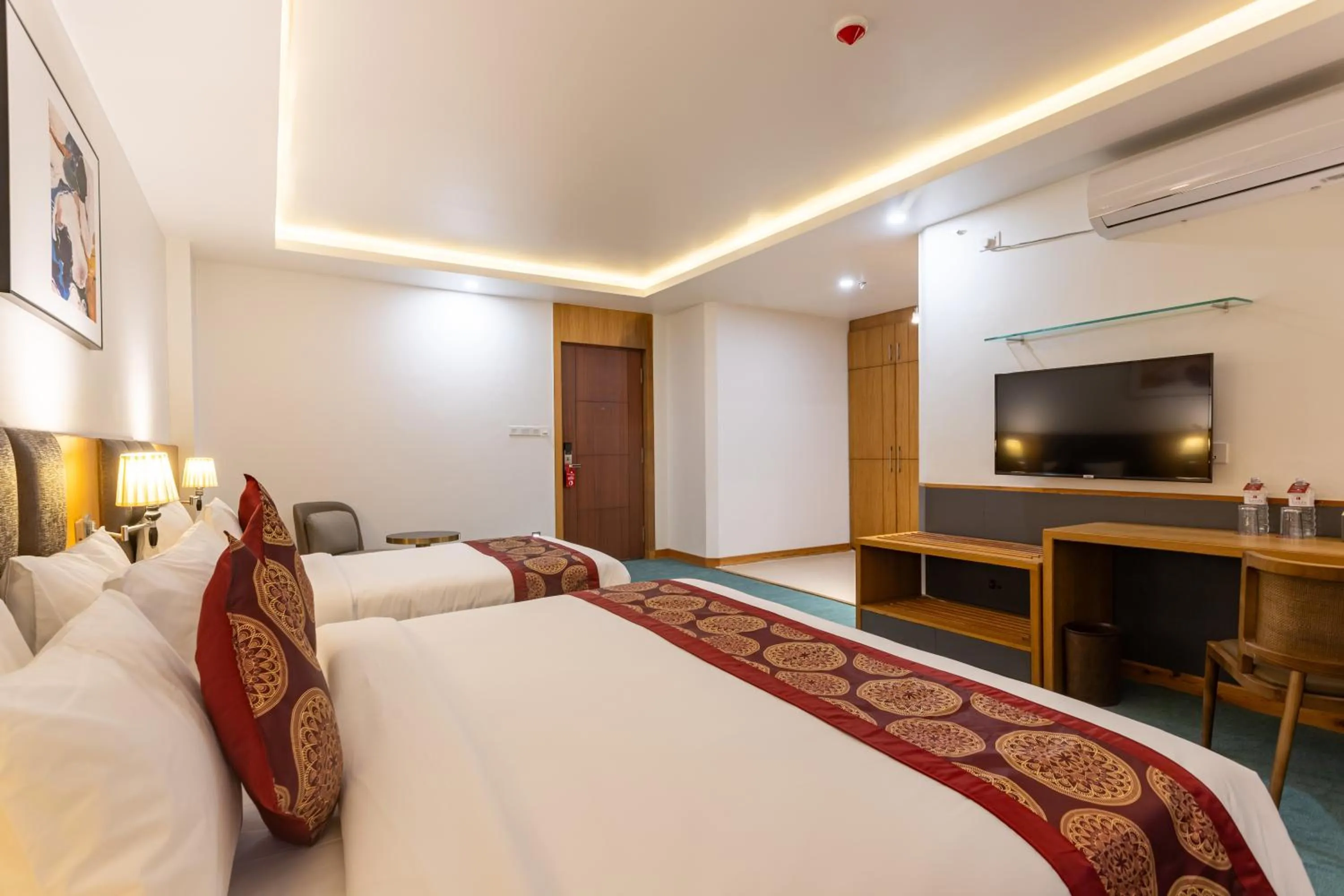 Bed in Mandala Norling Lords Prime Kathmandu