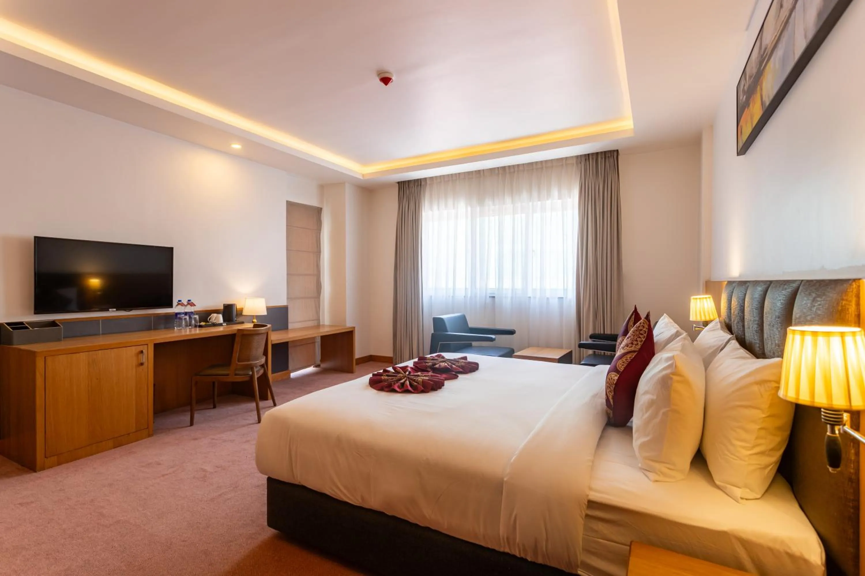 Bed in Mandala Norling Lords Prime Kathmandu