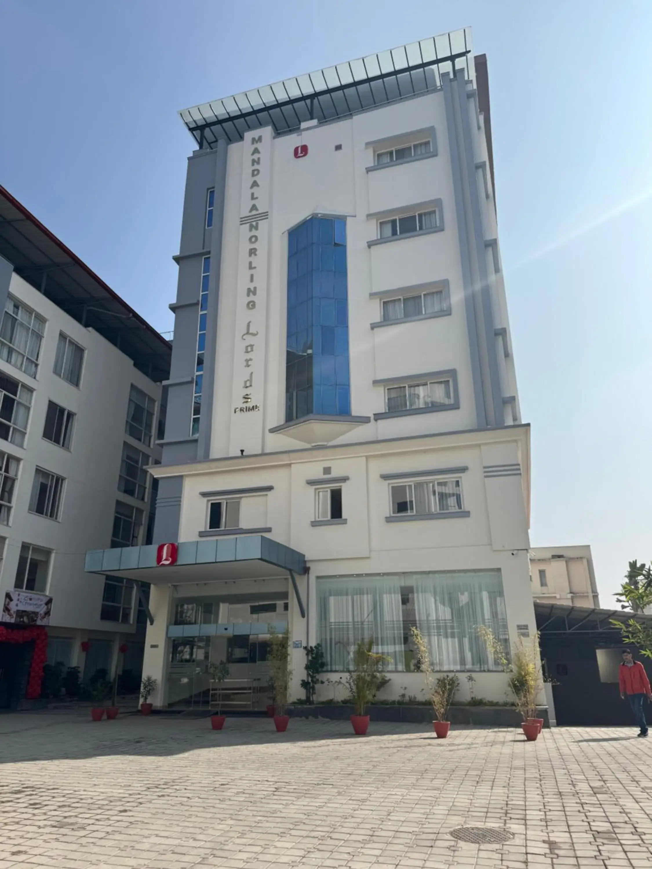 Facade/entrance in Mandala Norling Lords Prime Kathmandu Facade/entrance in Mandala Norling Lords Prime Kathmandu