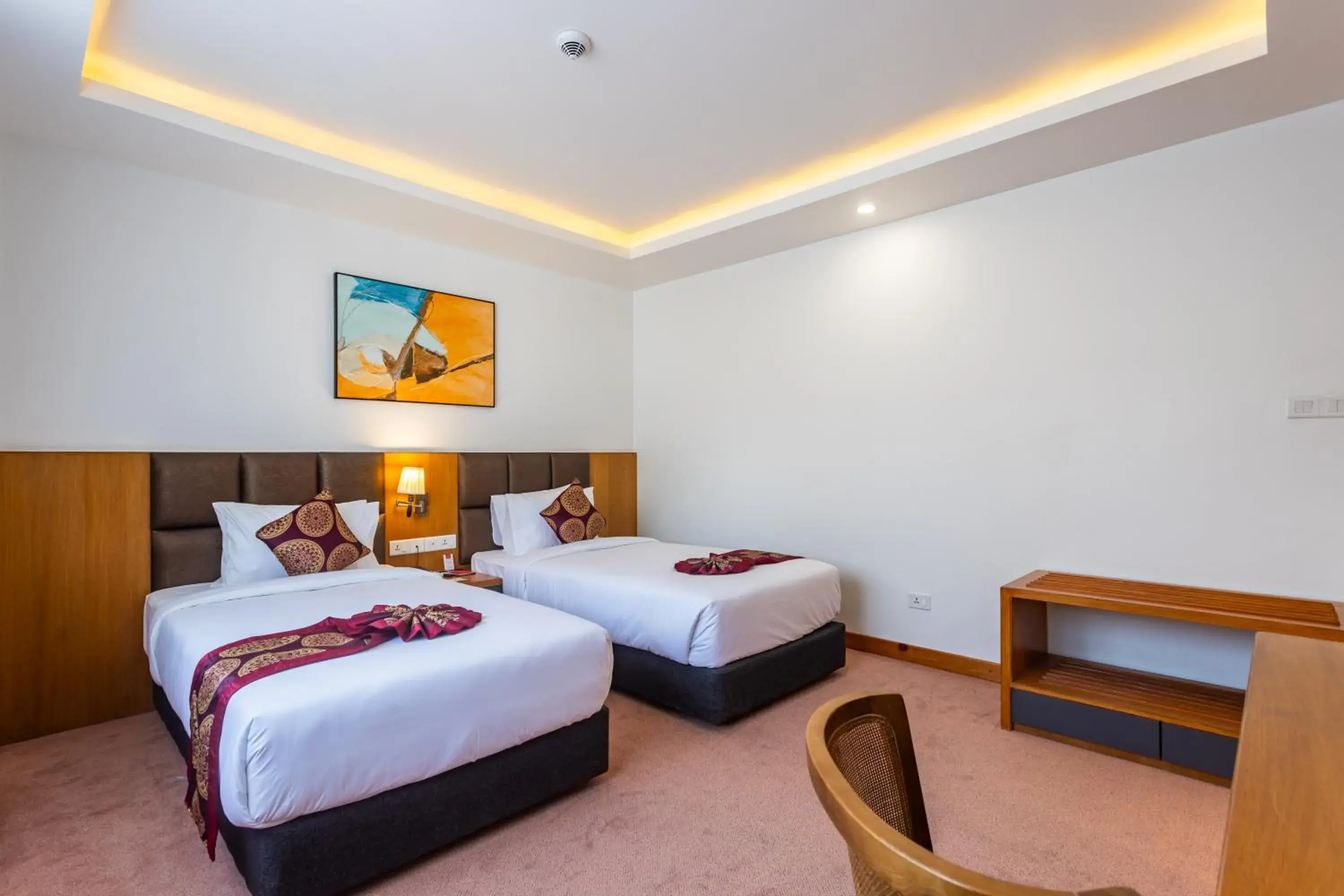 Bed in Mandala Norling Lords Prime Kathmandu Bed in Mandala Norling Lords Prime Kathmandu