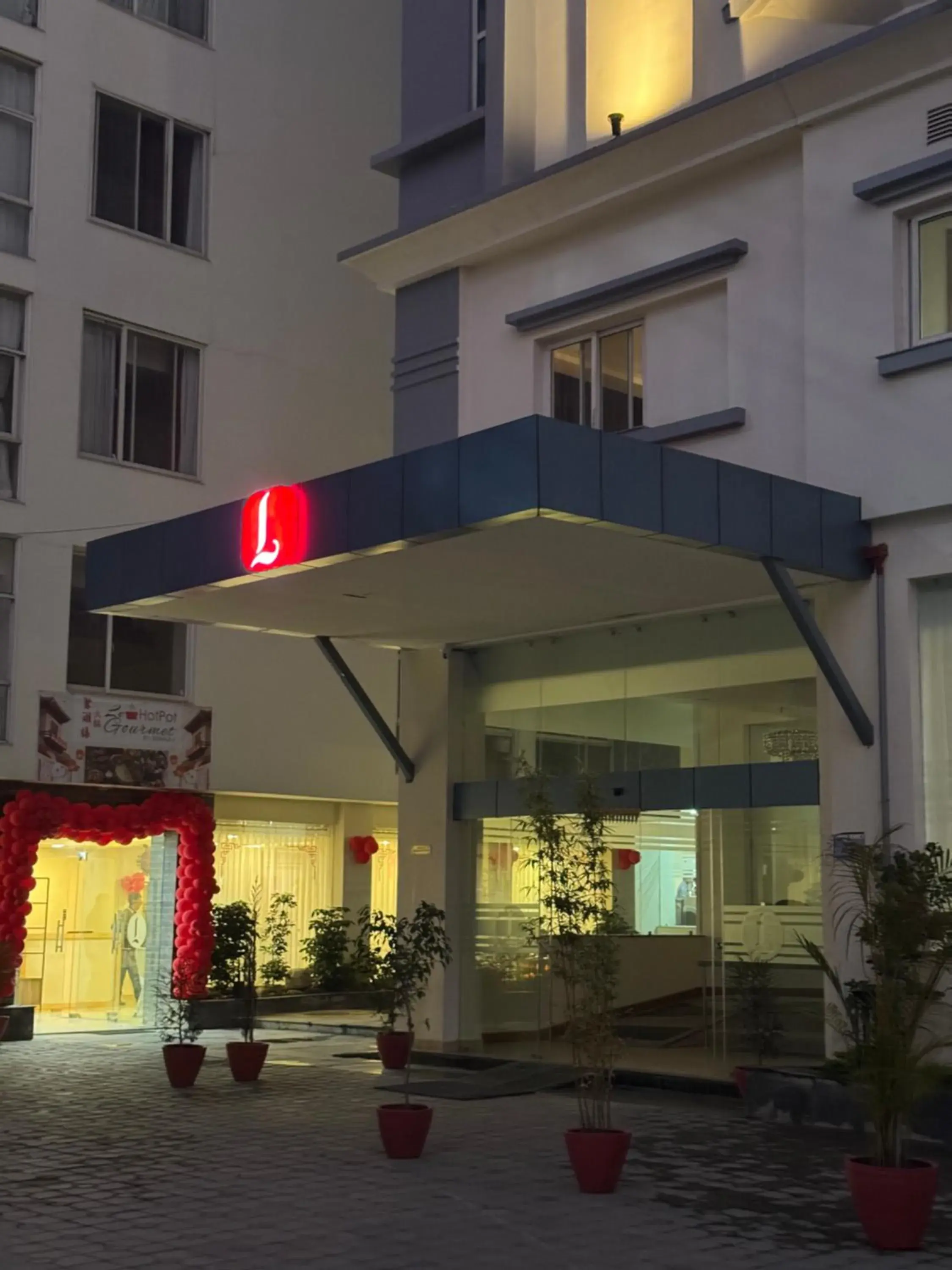 Facade/entrance in Mandala Norling Lords Prime Kathmandu Facade/entrance in Mandala Norling Lords Prime Kathmandu