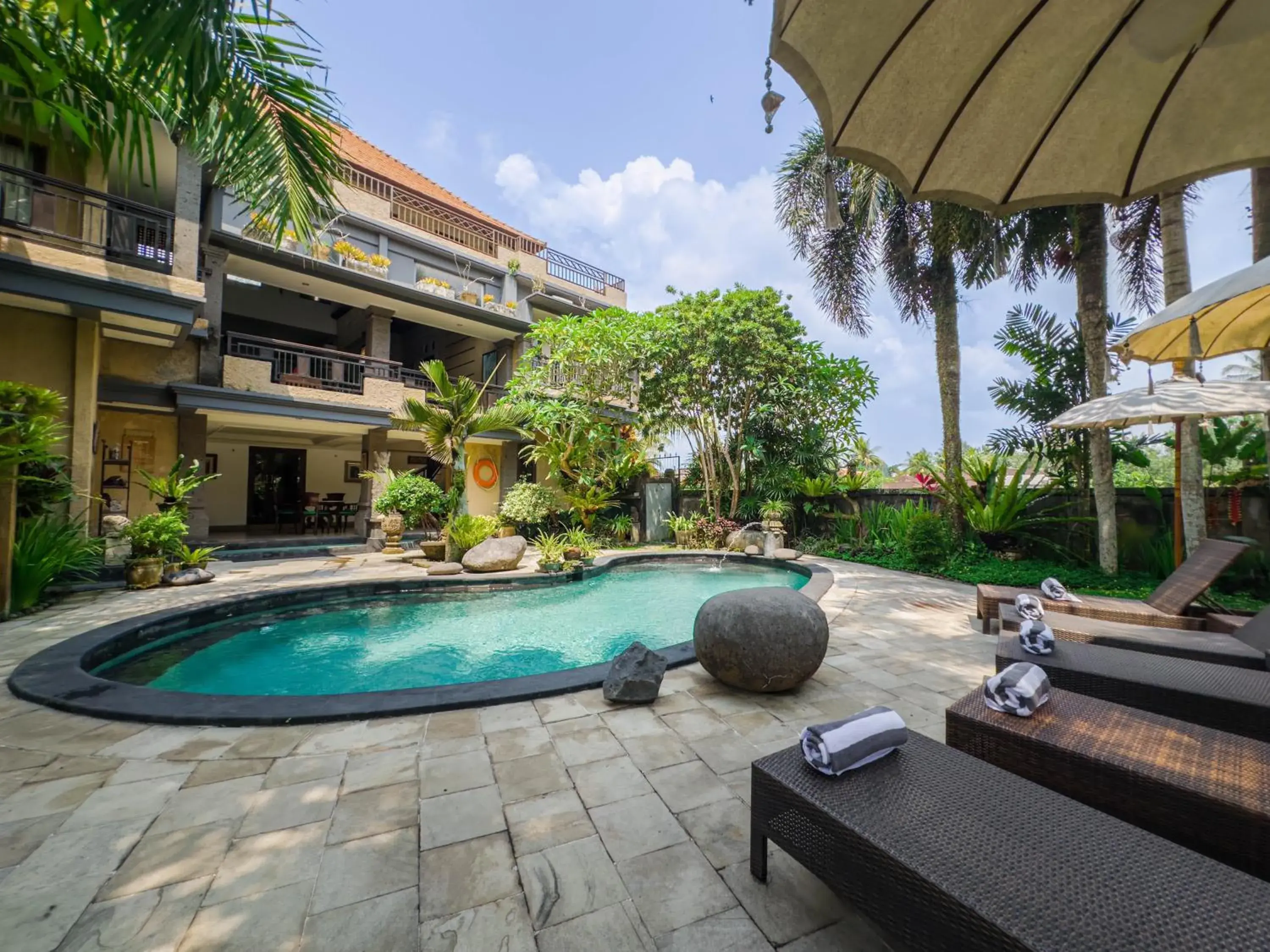 Property building in Uma Dana Ubud Property building in Uma Dana Ubud