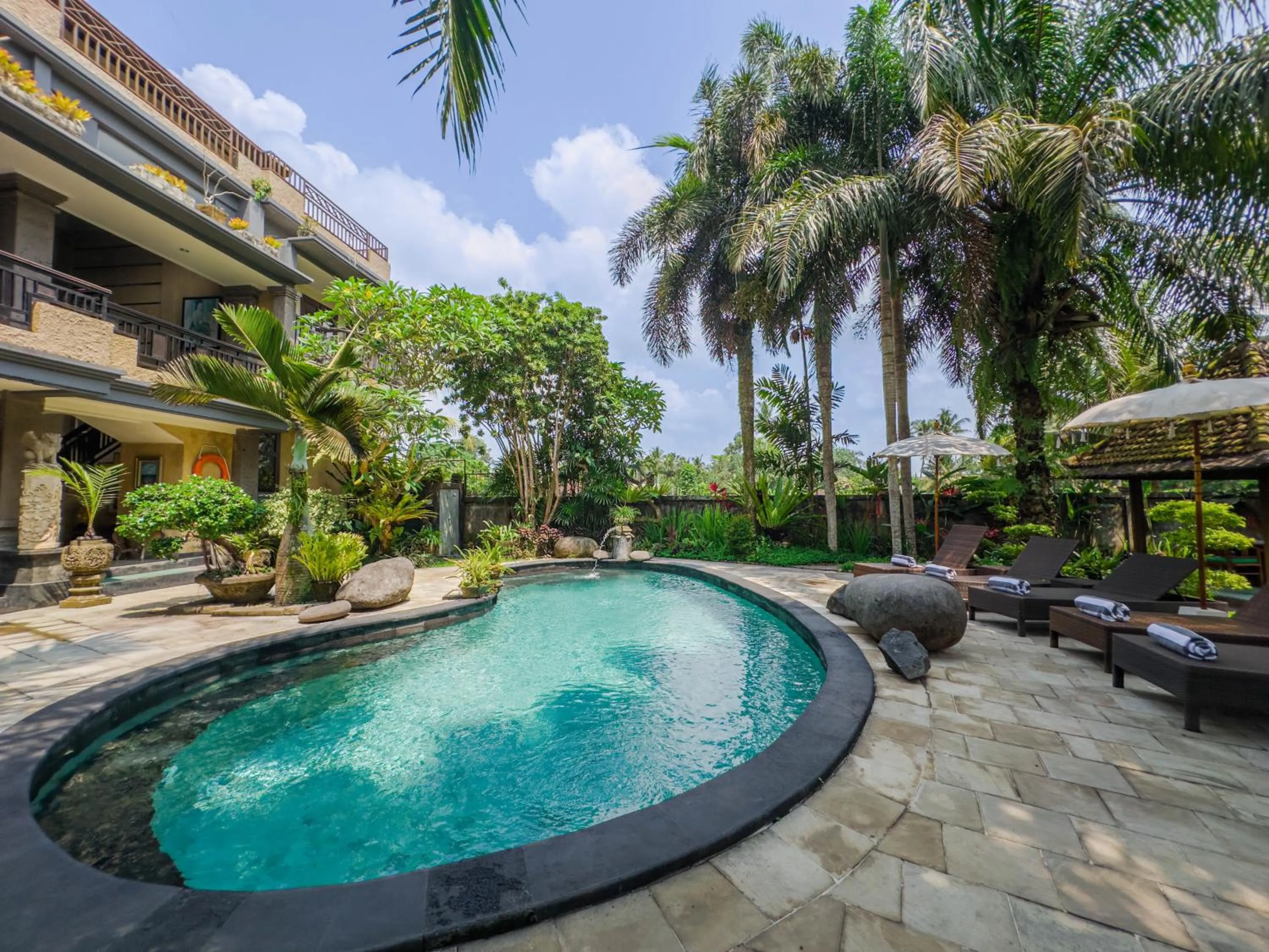 Swimming pool in Uma Dana Ubud