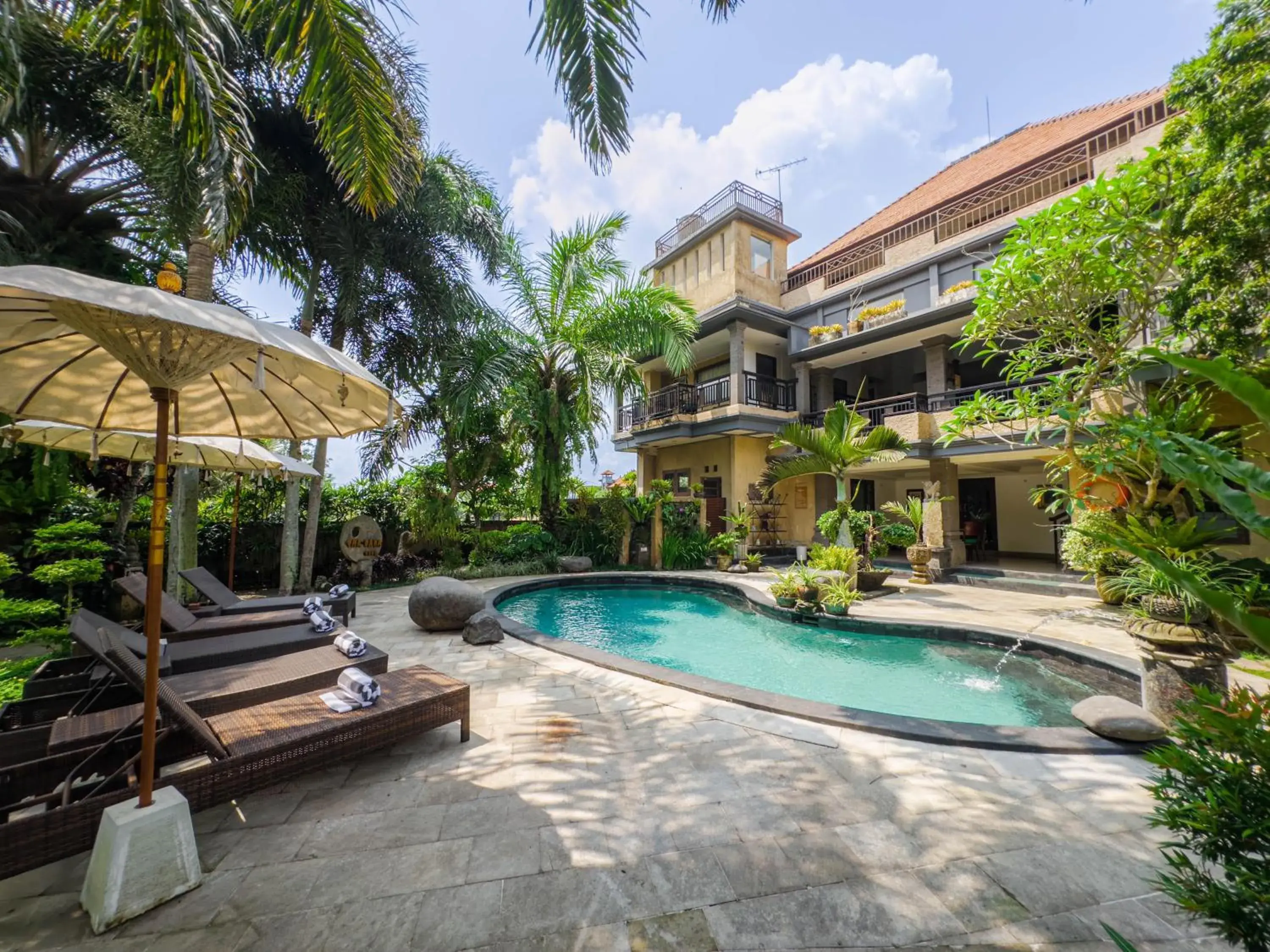 Property building in Uma Dana Ubud Property building in Uma Dana Ubud