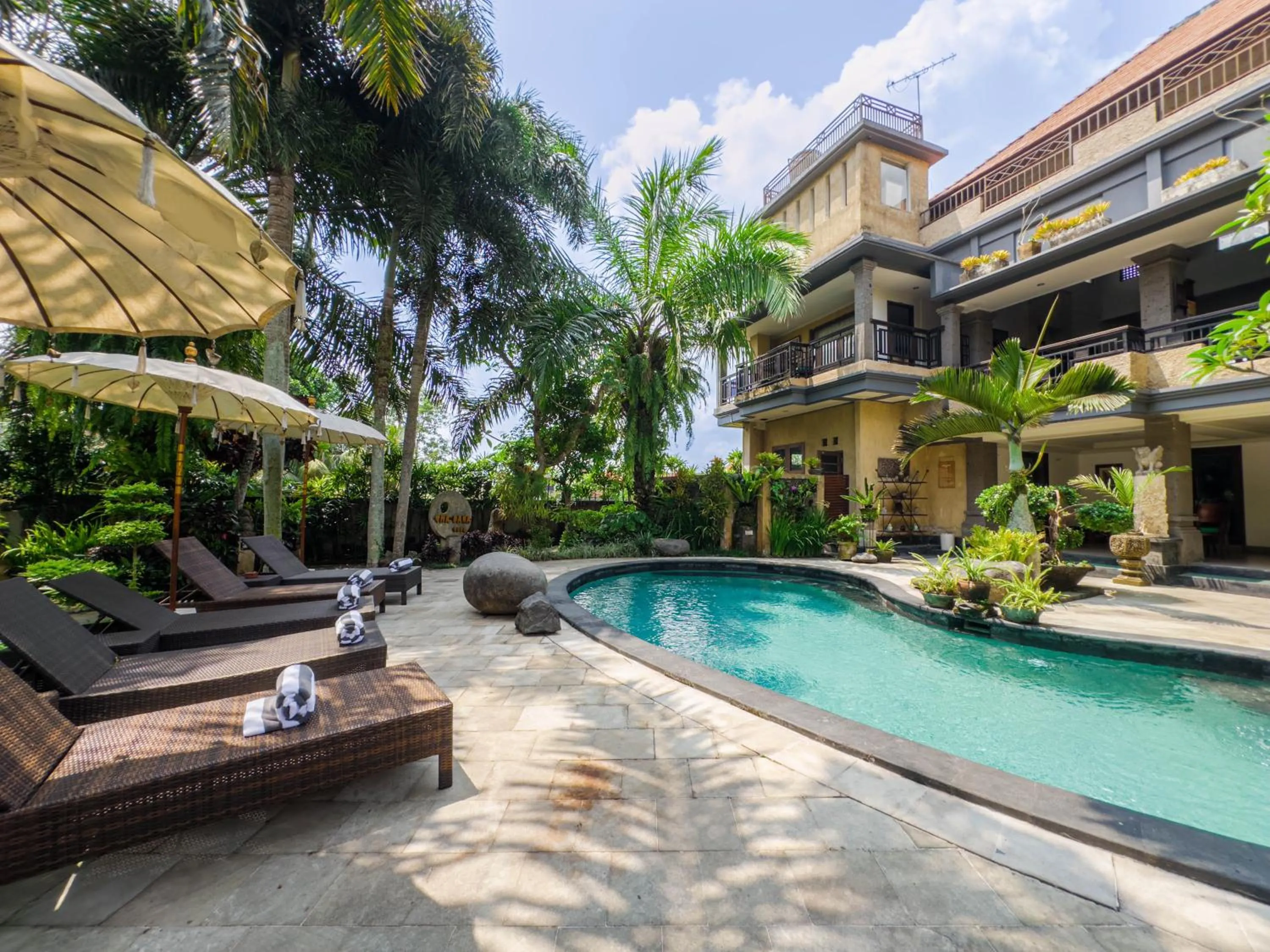 Swimming pool in Uma Dana Ubud