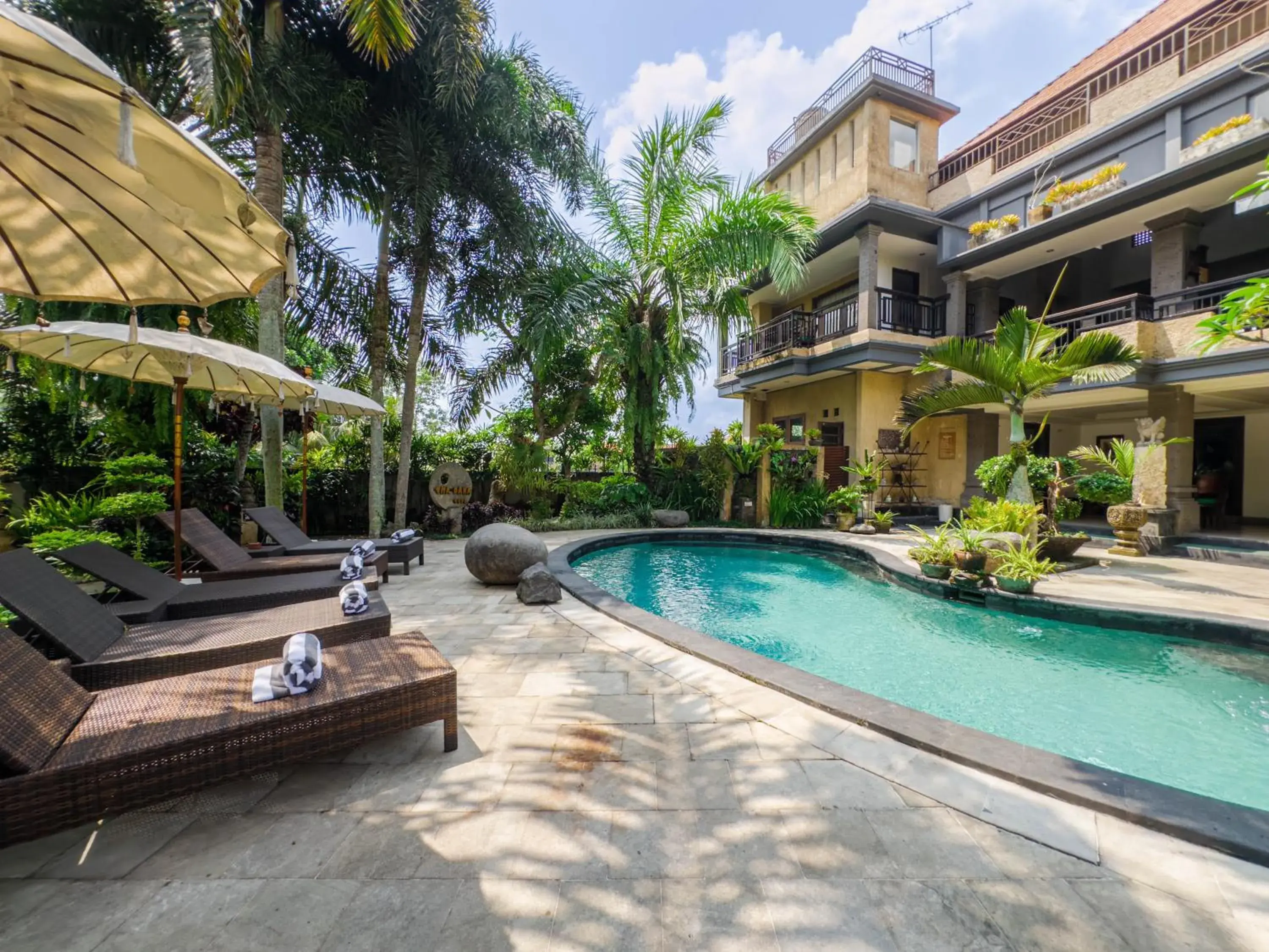 Property building in Uma Dana Ubud Property building in Uma Dana Ubud