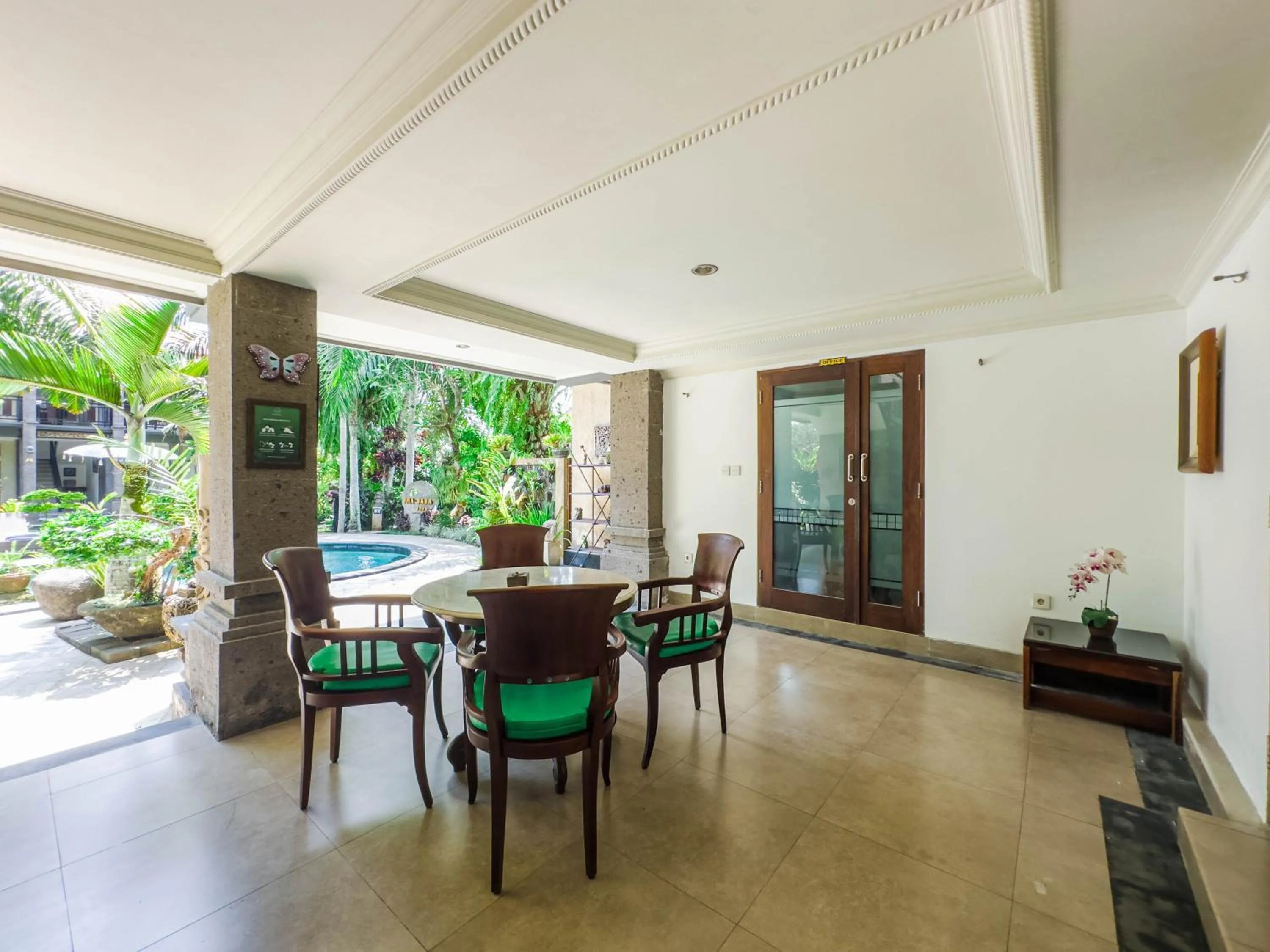 Seating area in Uma Dana Ubud