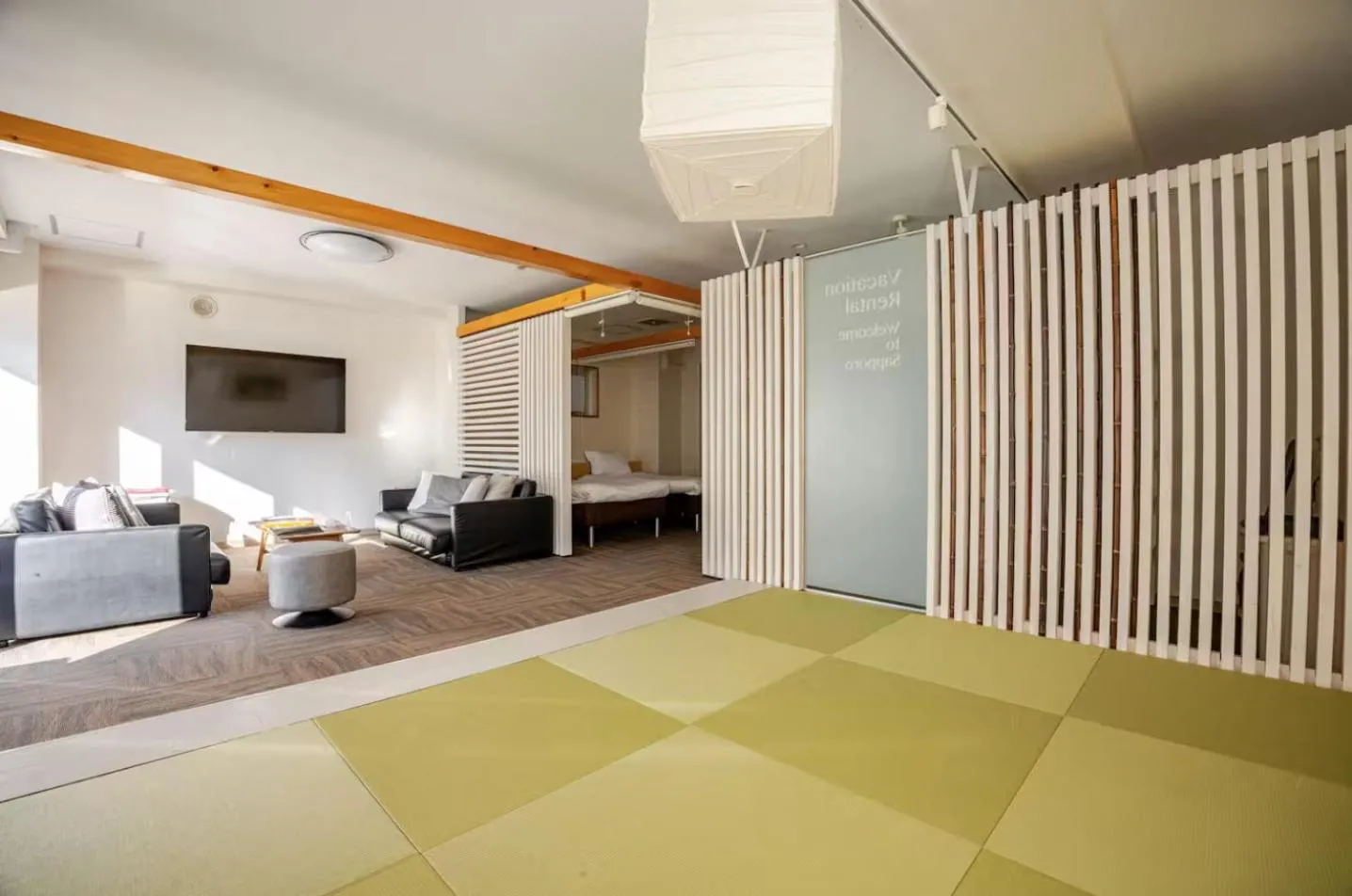 Living room in Fun Hotel Sapporo