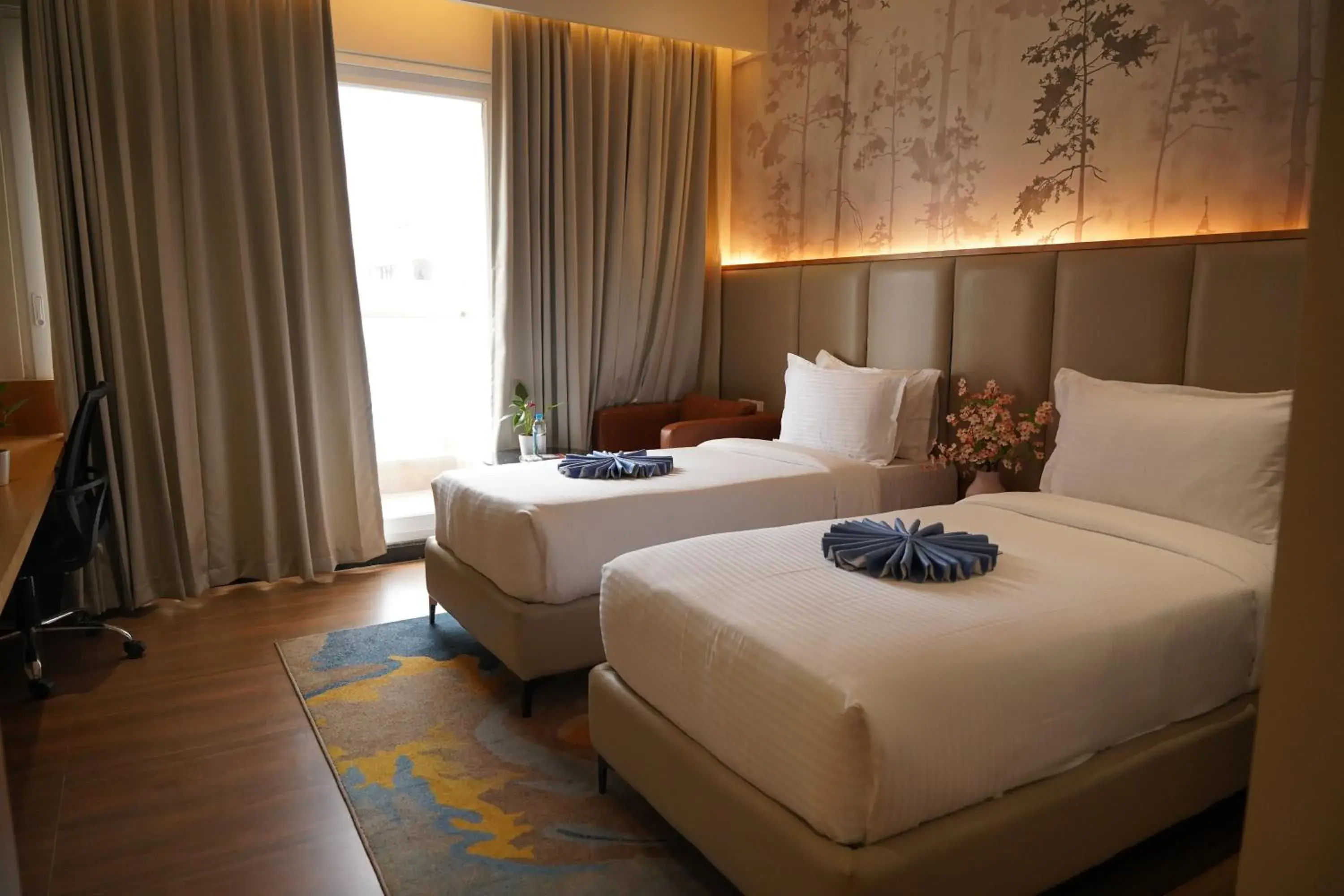 Twin Room in Clarion Hotel Hyderabad Twin Room in Clarion Hotel Hyderabad