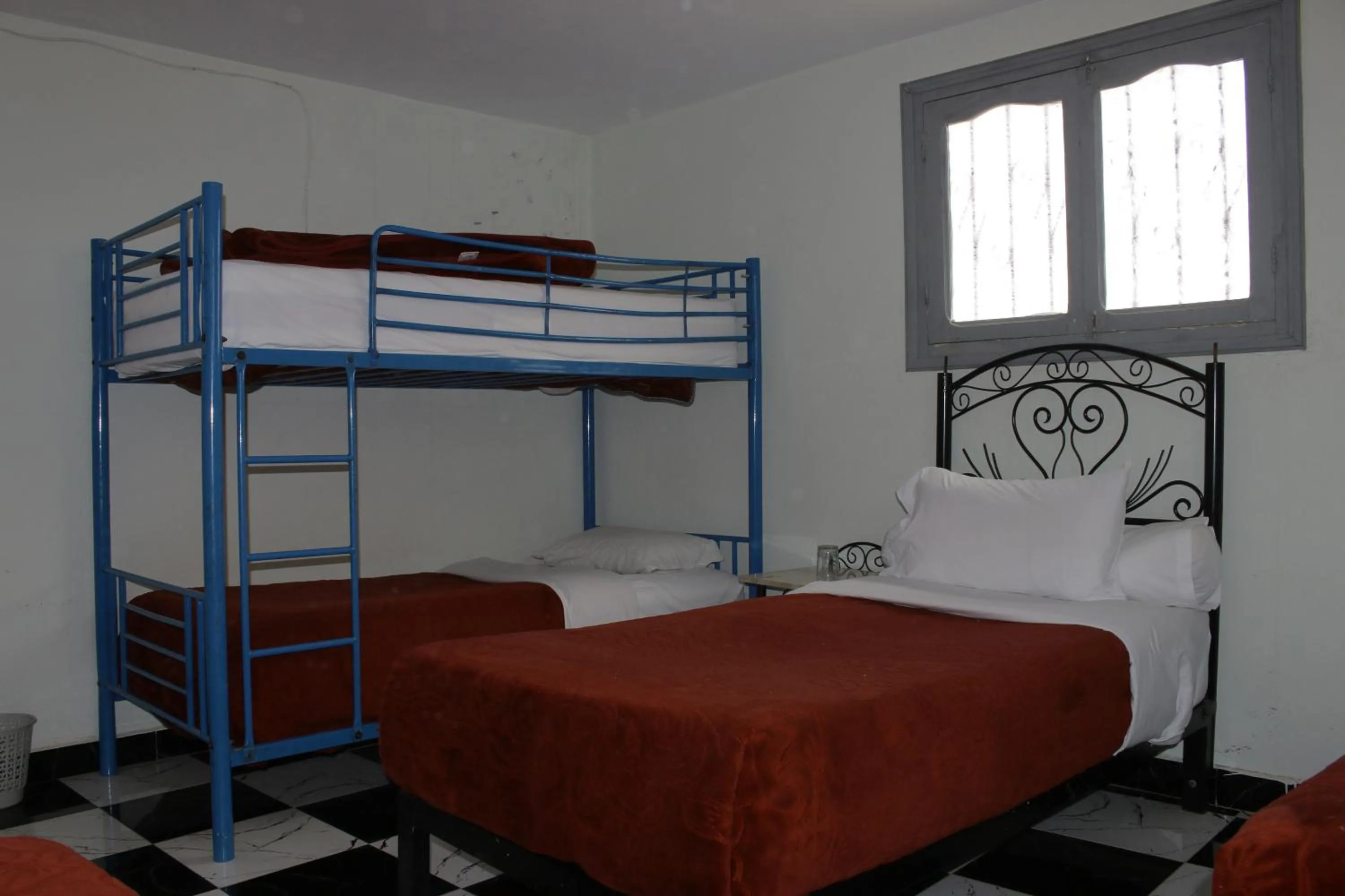 Bed in Hôtel Restaurant Ali
