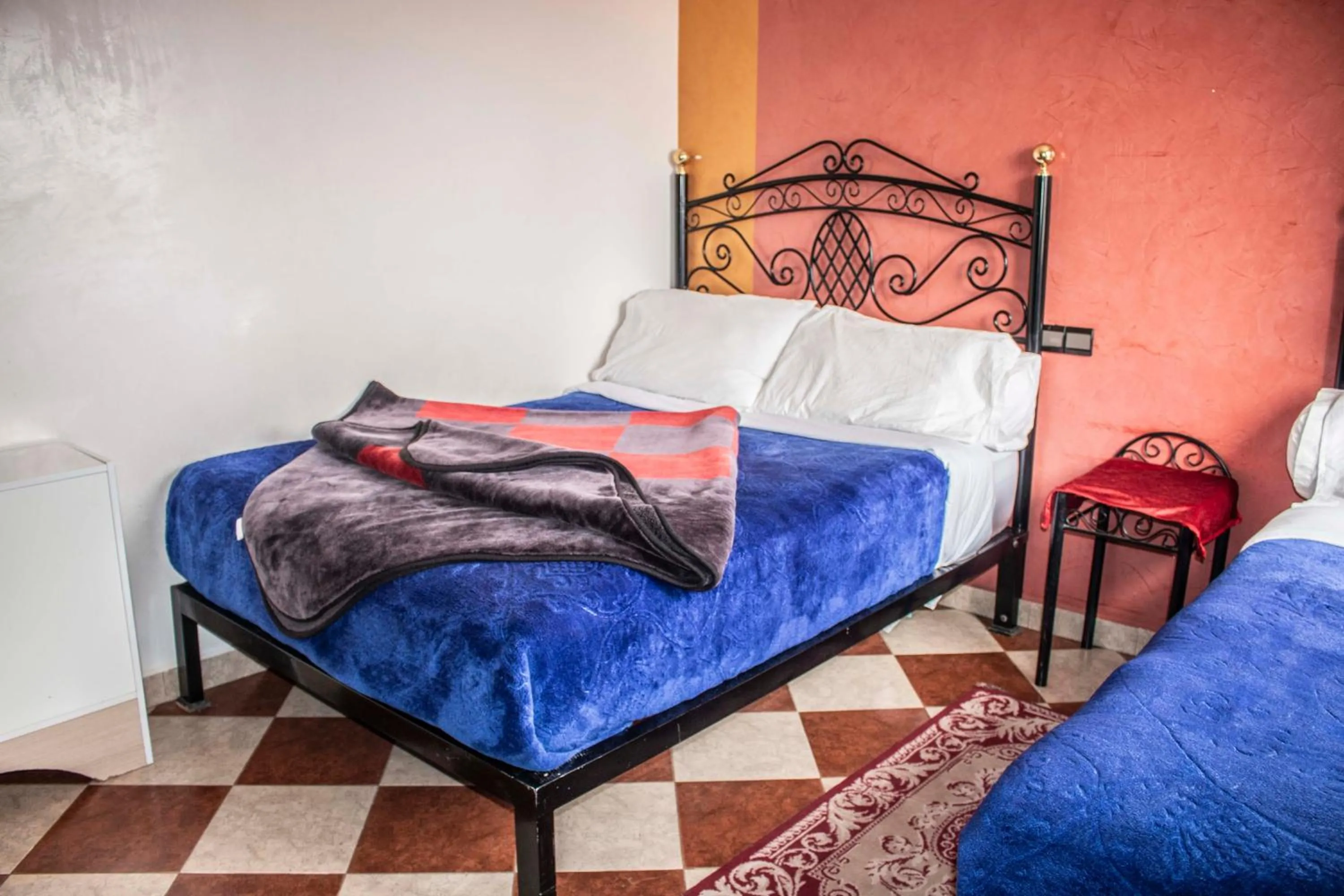 Bed in Hôtel Restaurant Ali