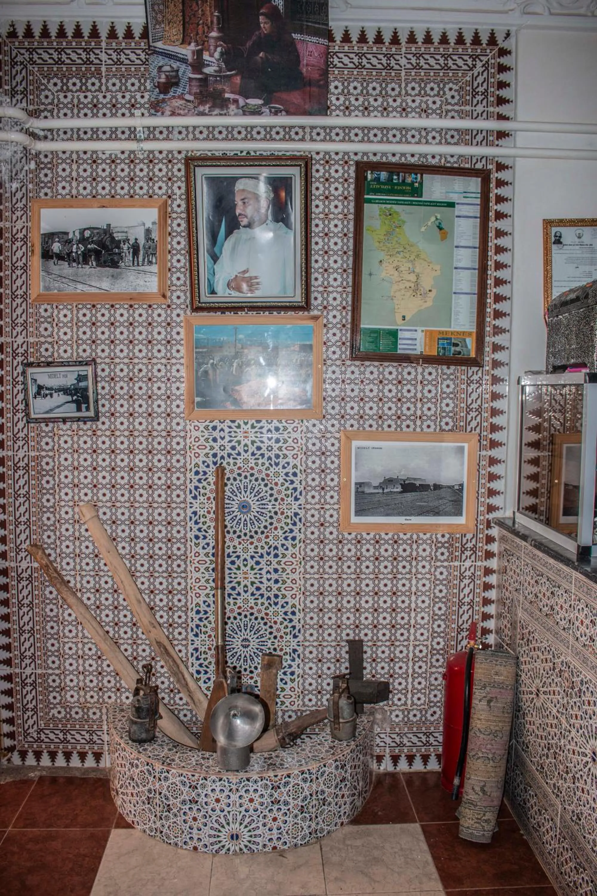 Living room in Hôtel Restaurant Ali