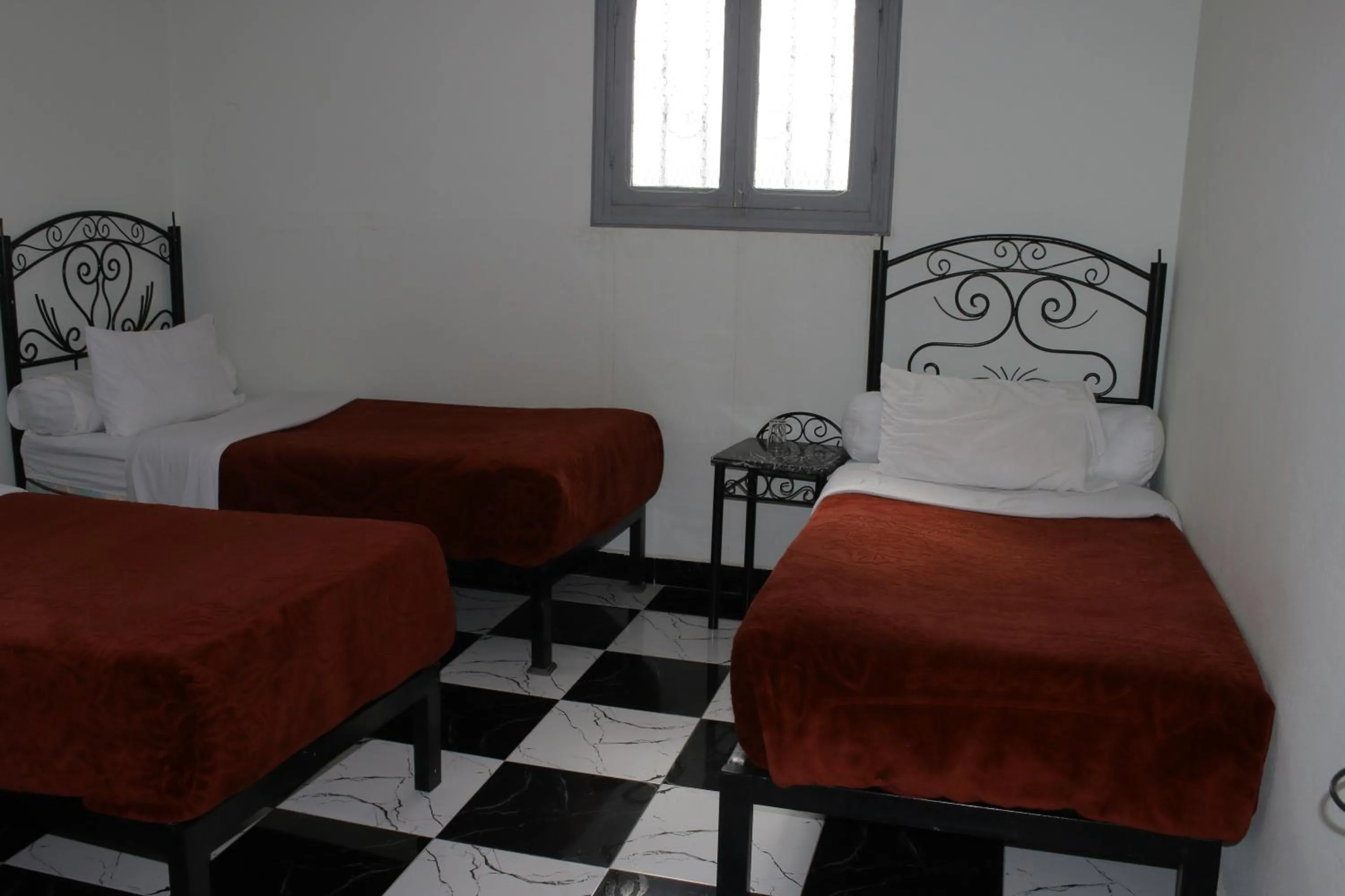 Bed in Hôtel Restaurant Ali
