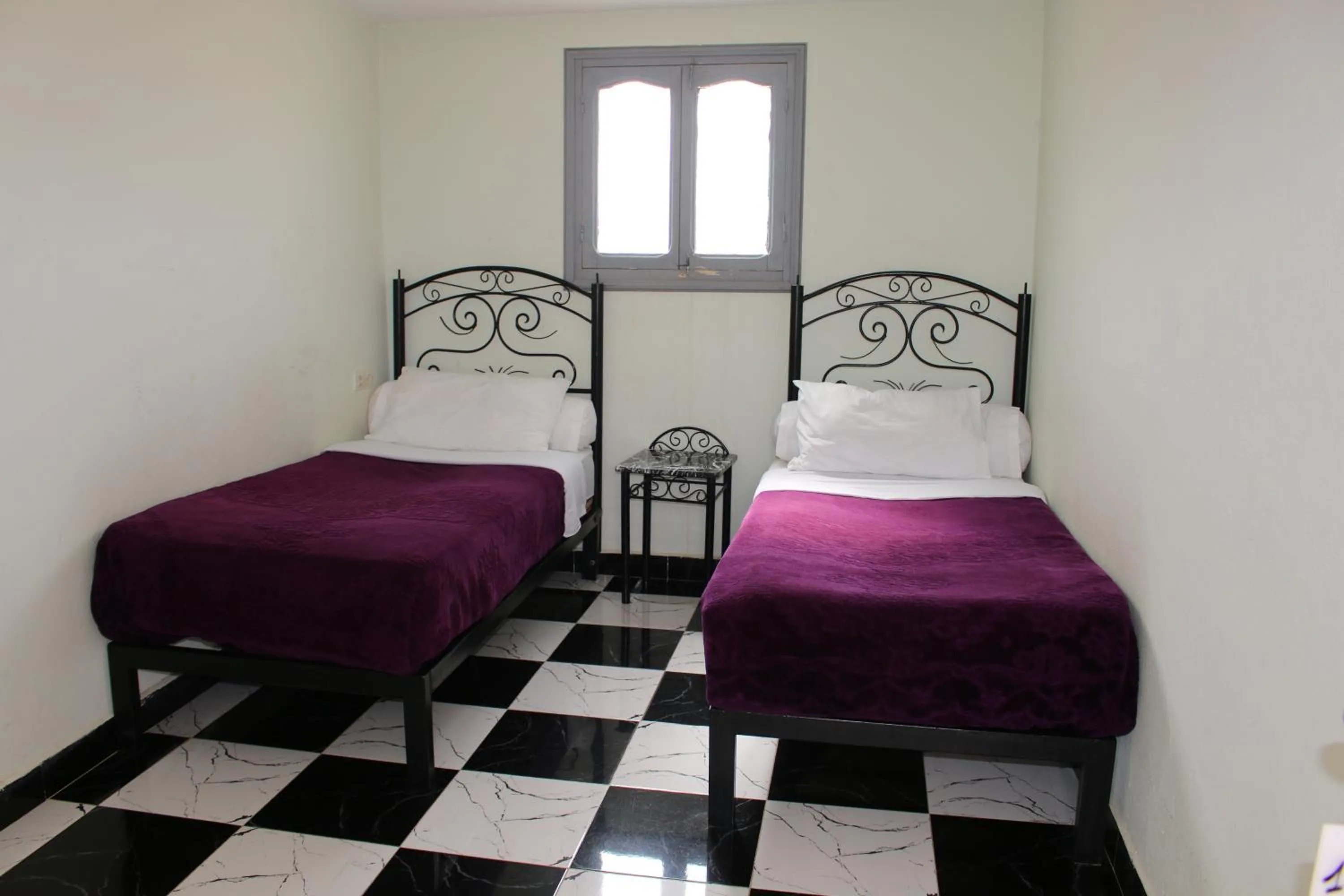 Bed in Hôtel Restaurant Ali