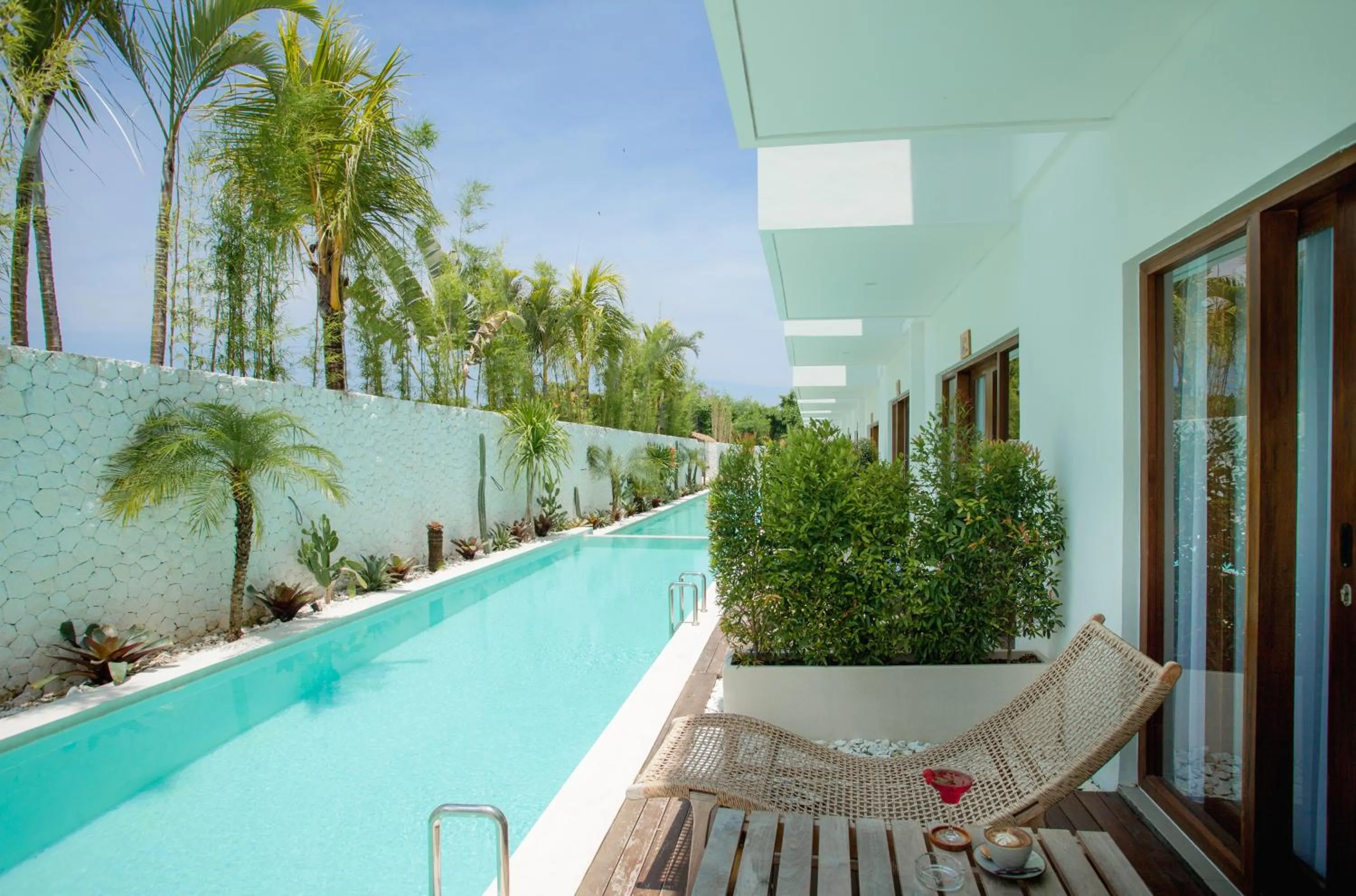 Pool view in Baliterraneo Boutique Resort