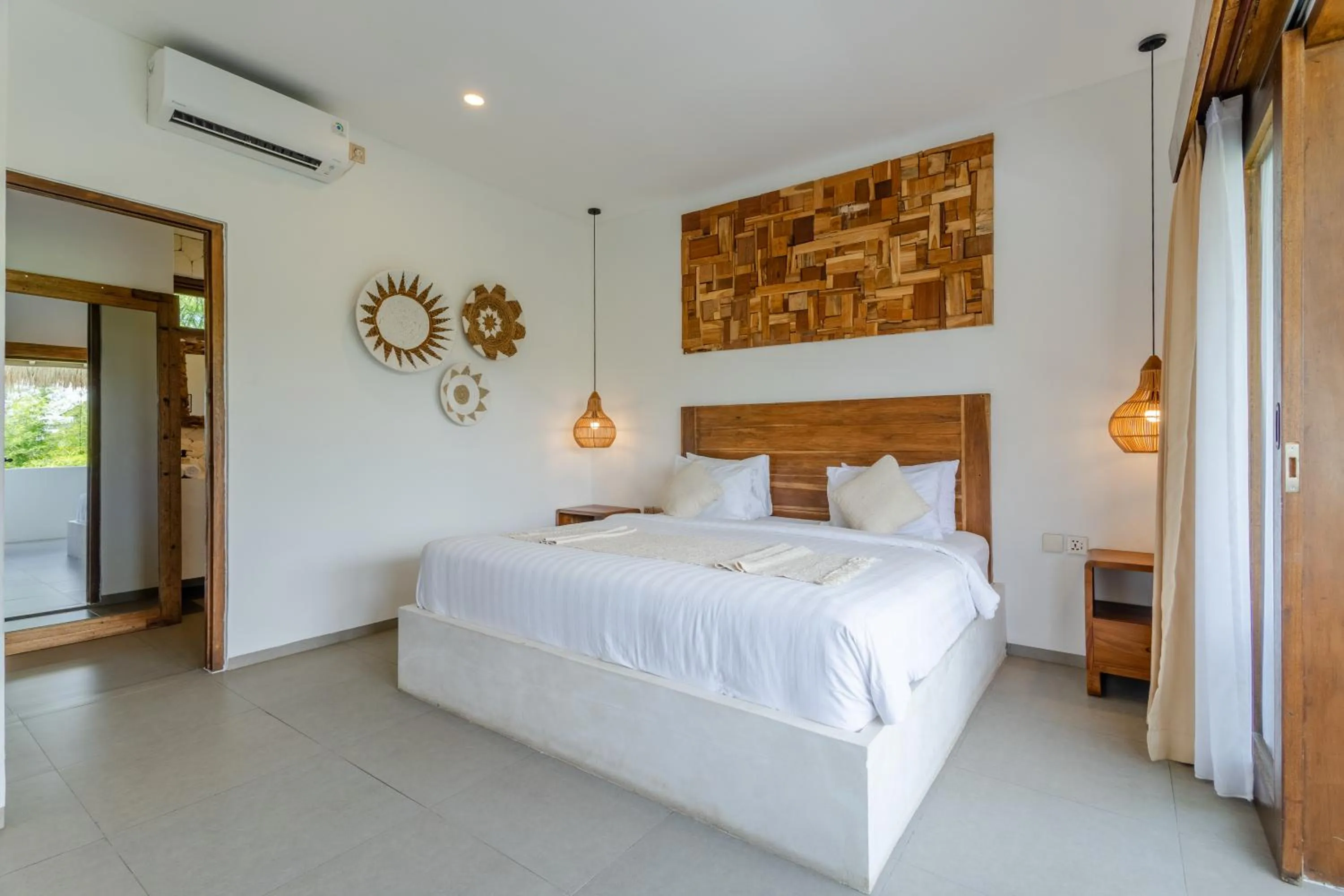 Bed in Baliterraneo Boutique Resort