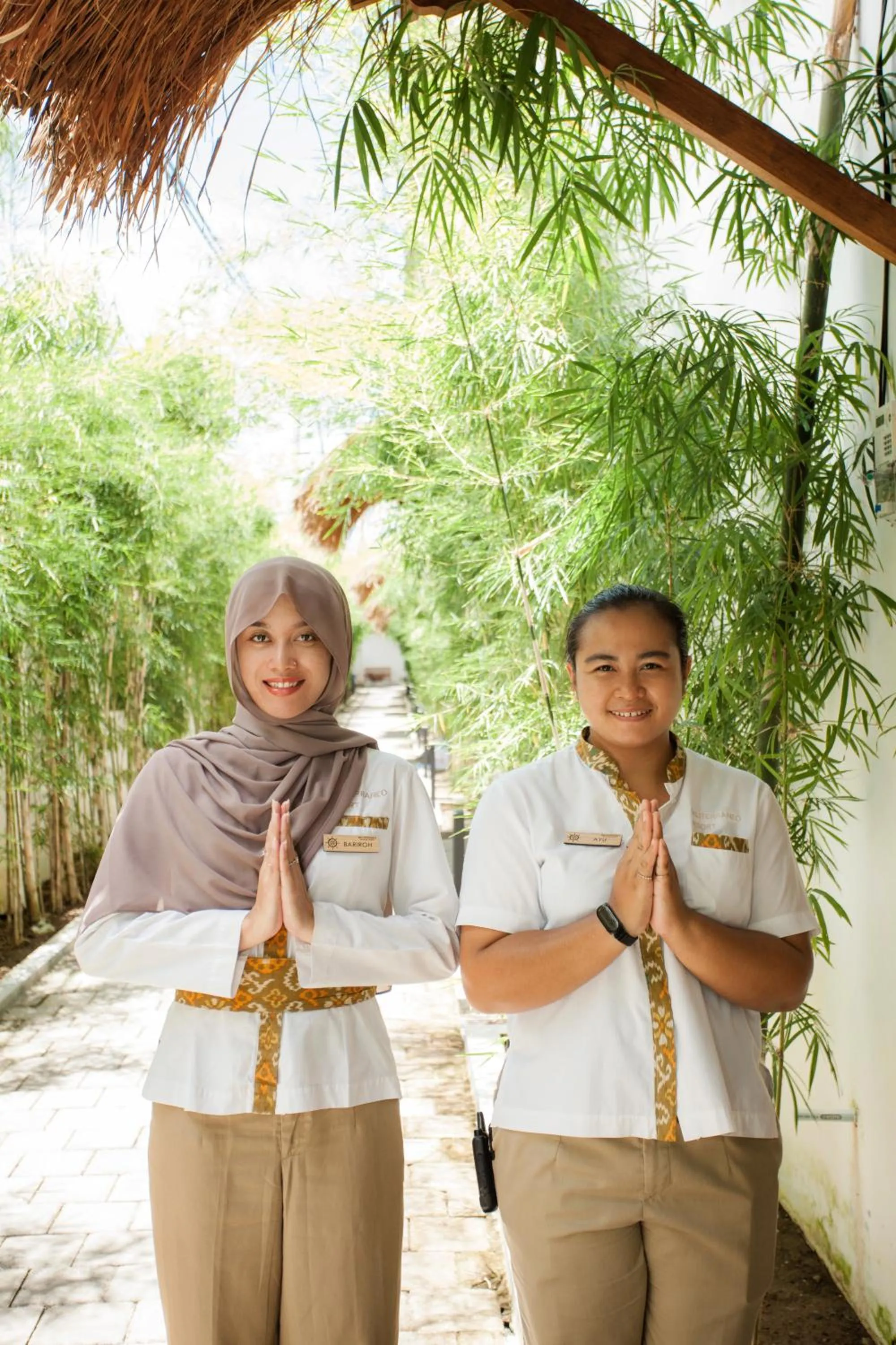 Staff in Baliterraneo Boutique Resort