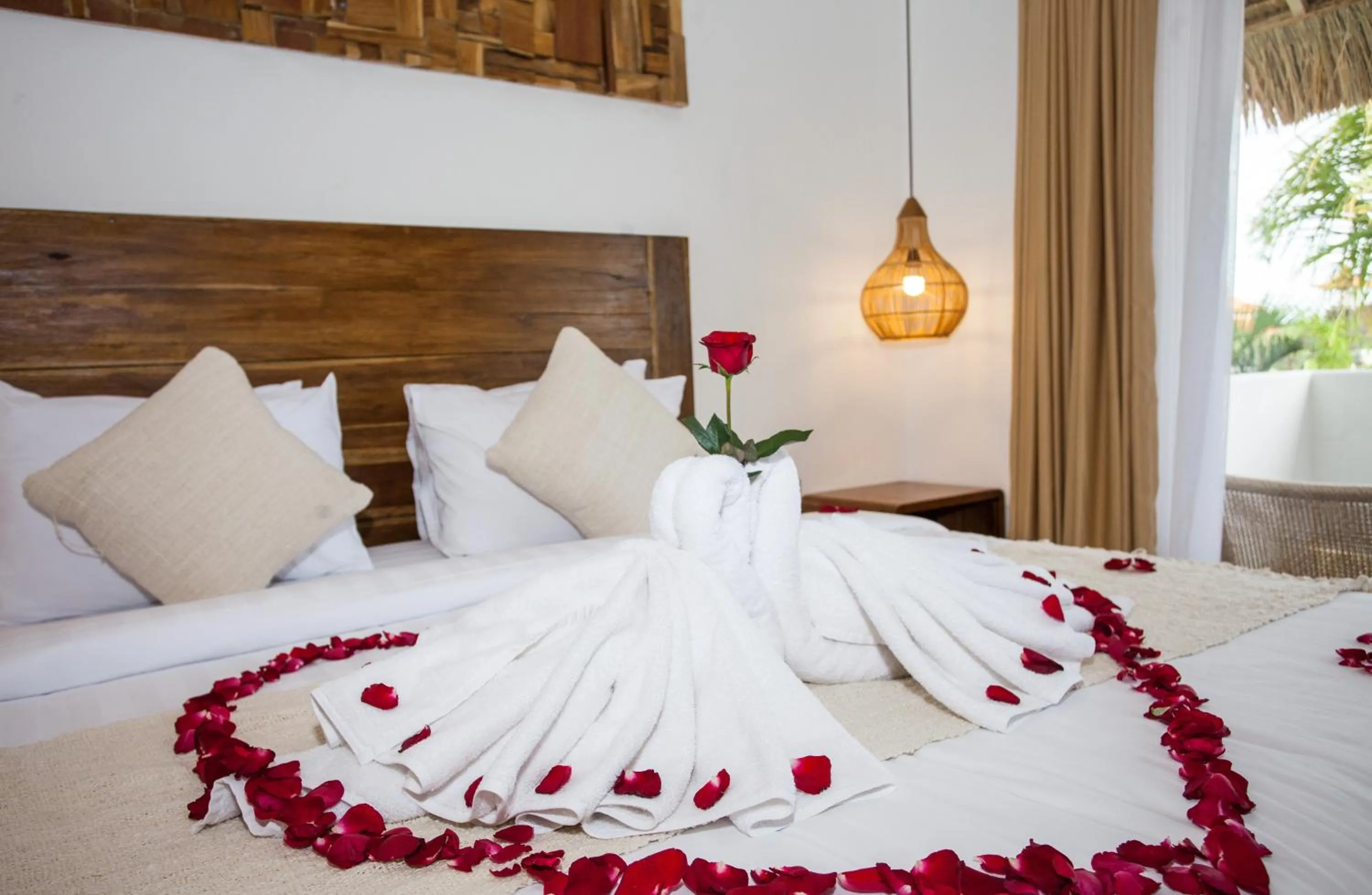 Decorative detail, Bed in Baliterraneo Boutique Resort