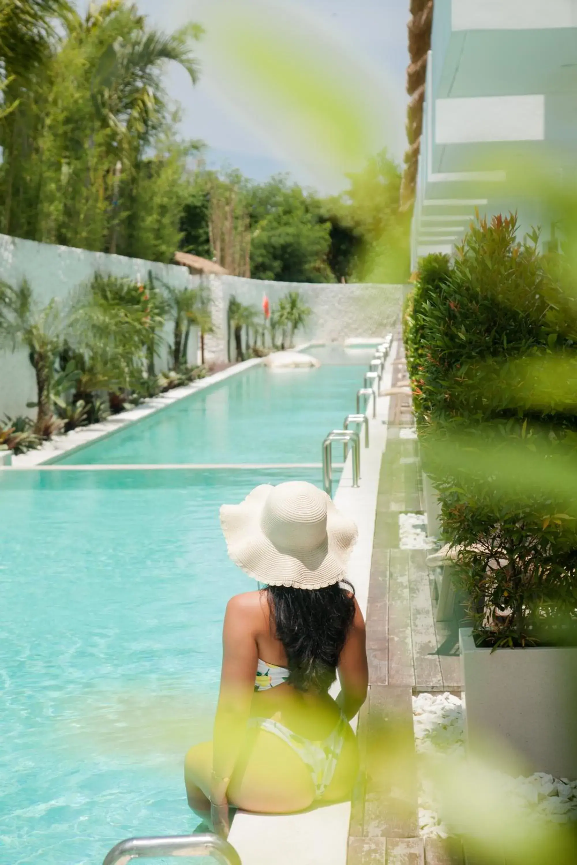 Pool view in Baliterraneo Boutique Resort Pool view in Baliterraneo Boutique Resort