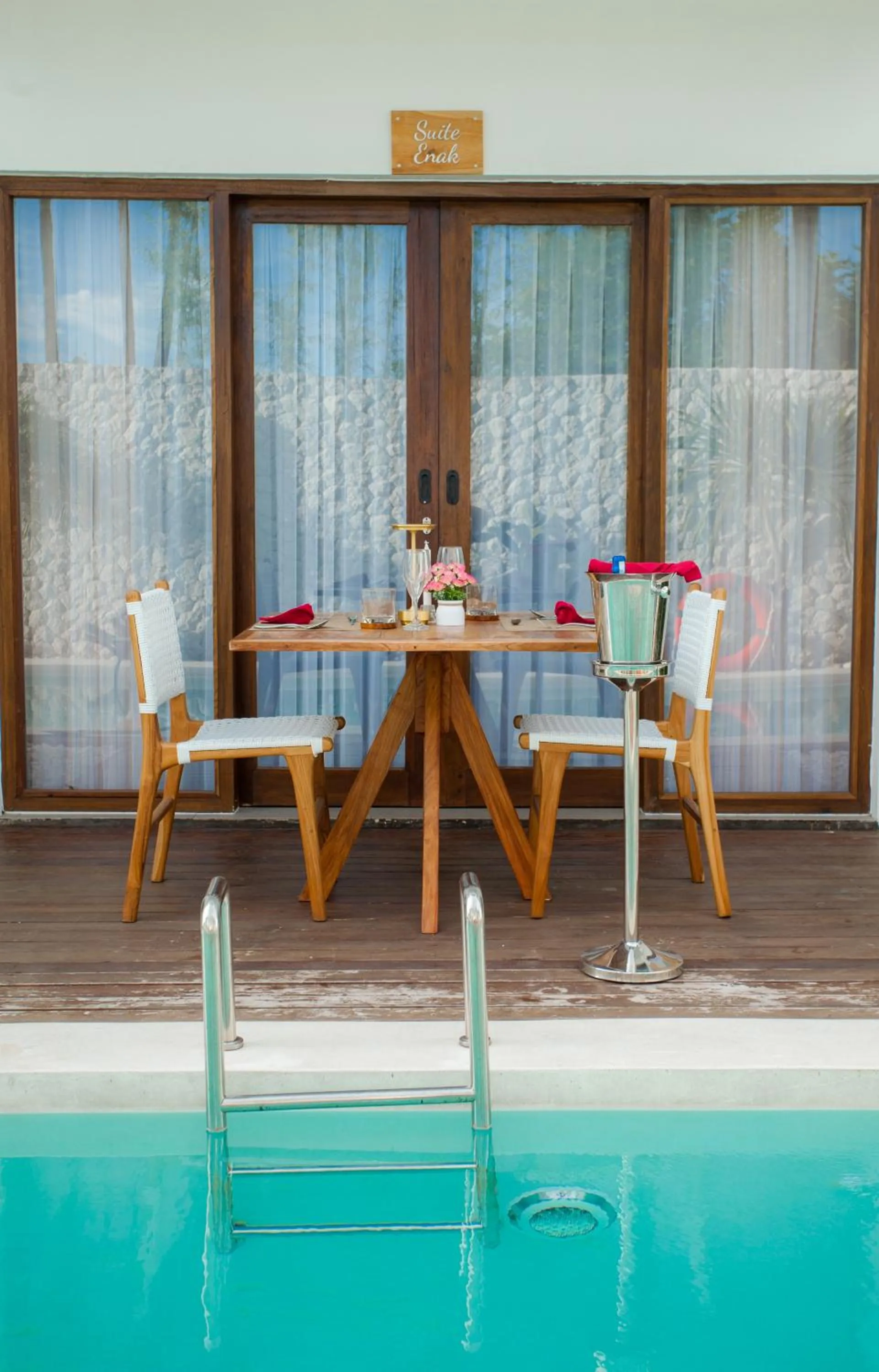 Pool view in Baliterraneo Boutique Resort
