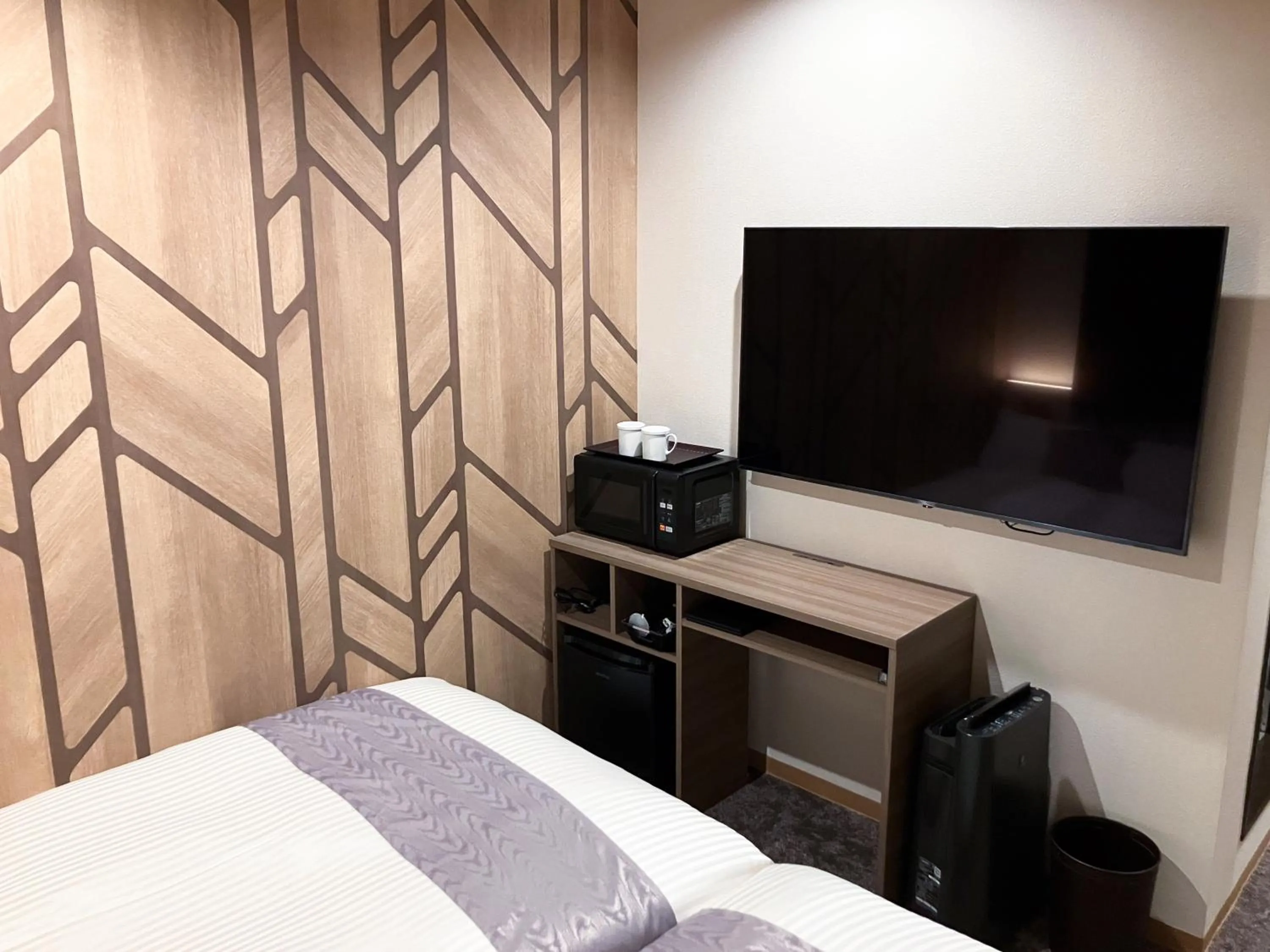 Photo of the whole room, Bed in HOTEL LiVEMAX Honhachinohe Ekimae