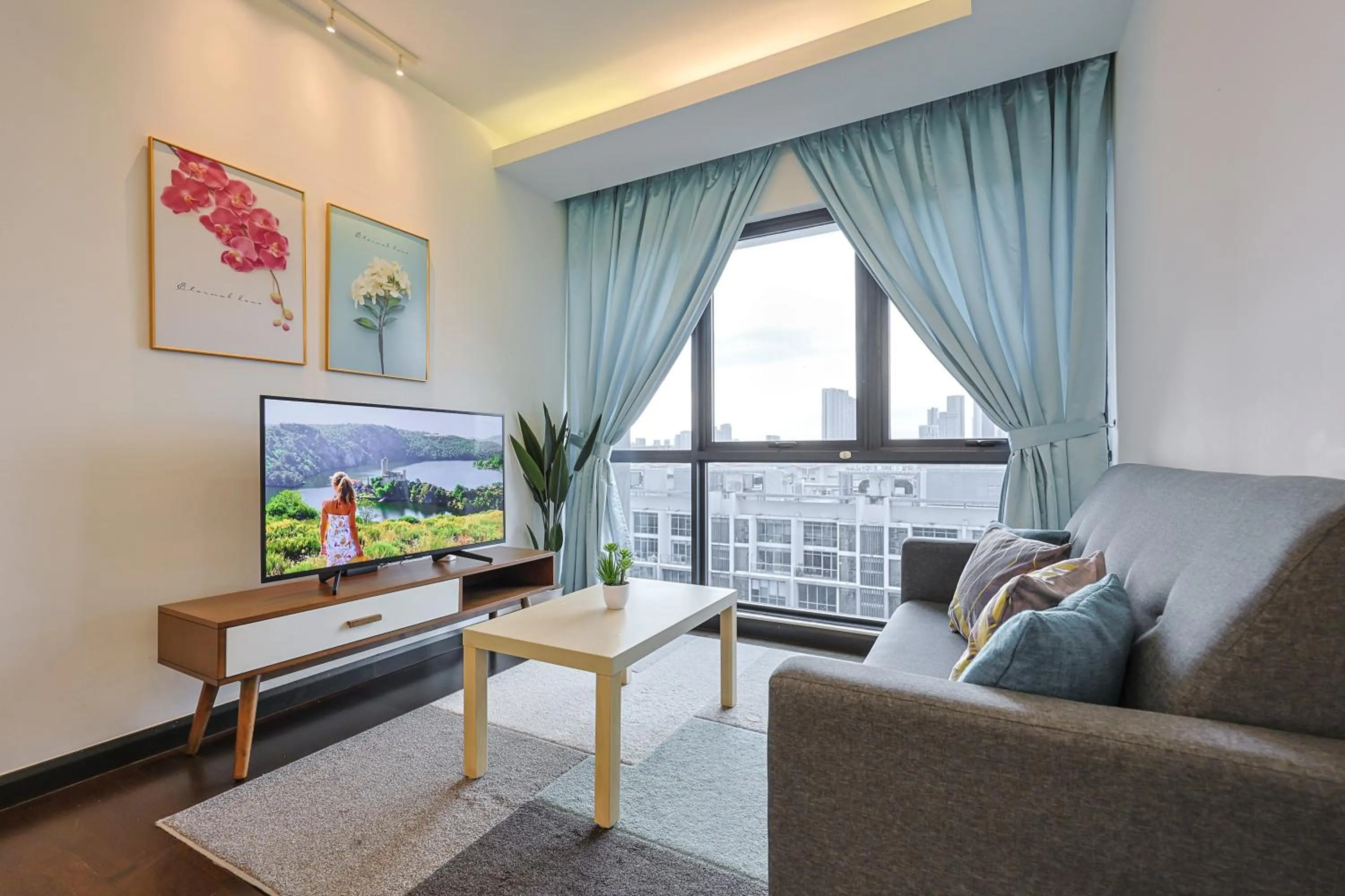 Two-Bedroom Apartment with City View in V Residence Sunway Velocity Kuala Lumpur by Vivid Stay
