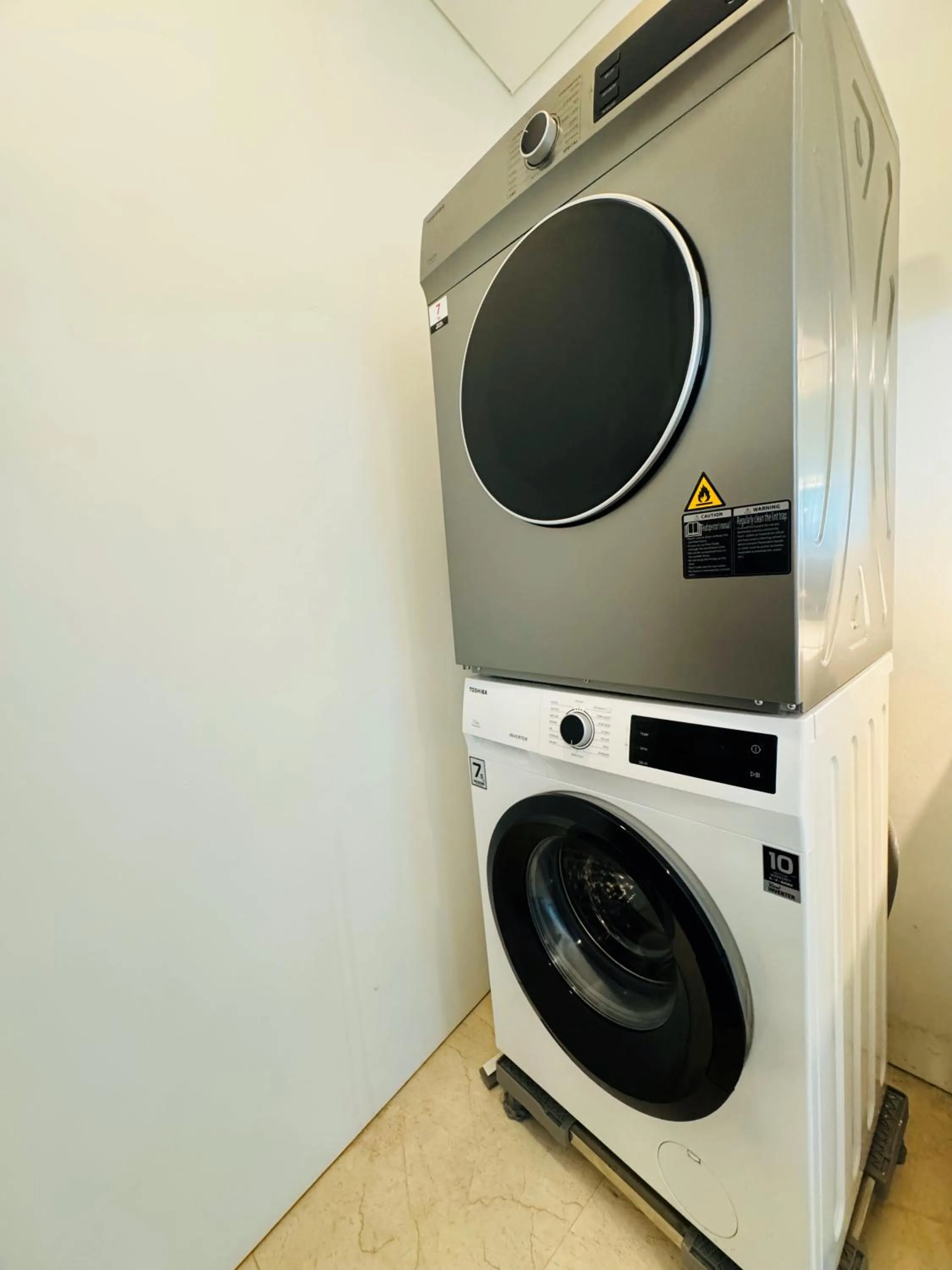 washing machine in Vortex Suites in Kuala Lumpur