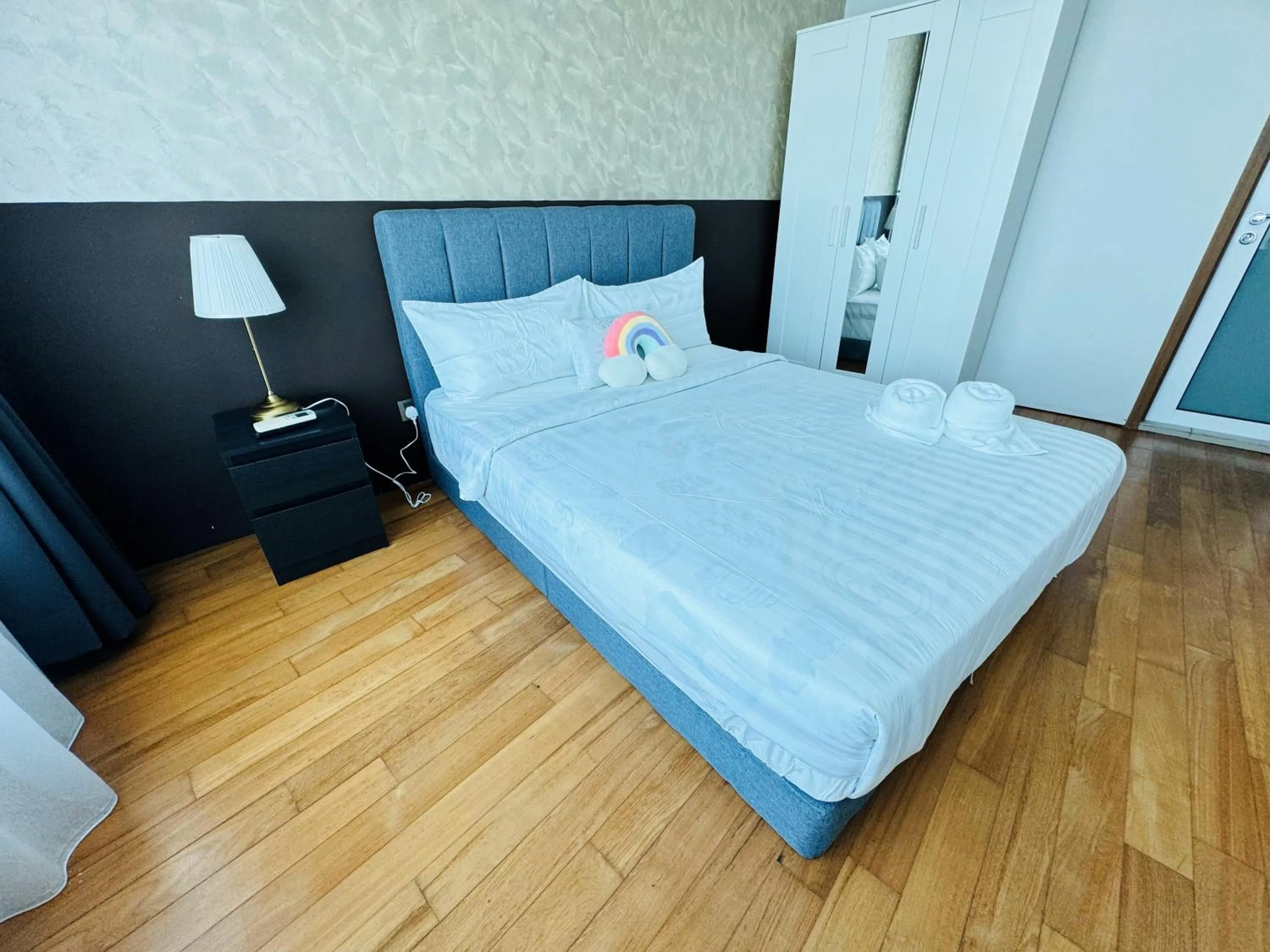 Bed in Vortex Suites in Kuala Lumpur