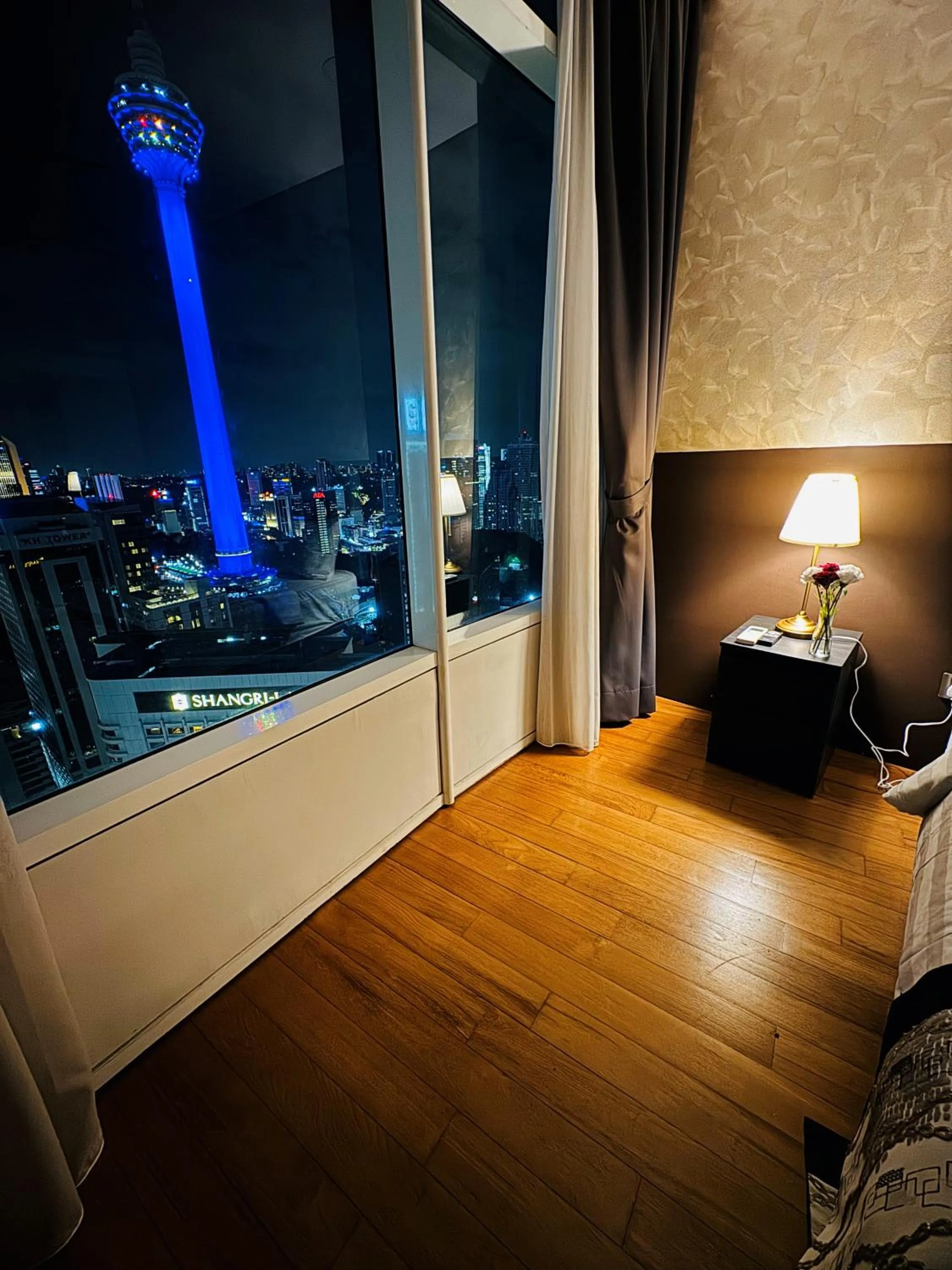 Bed in Vortex Suites in Kuala Lumpur
