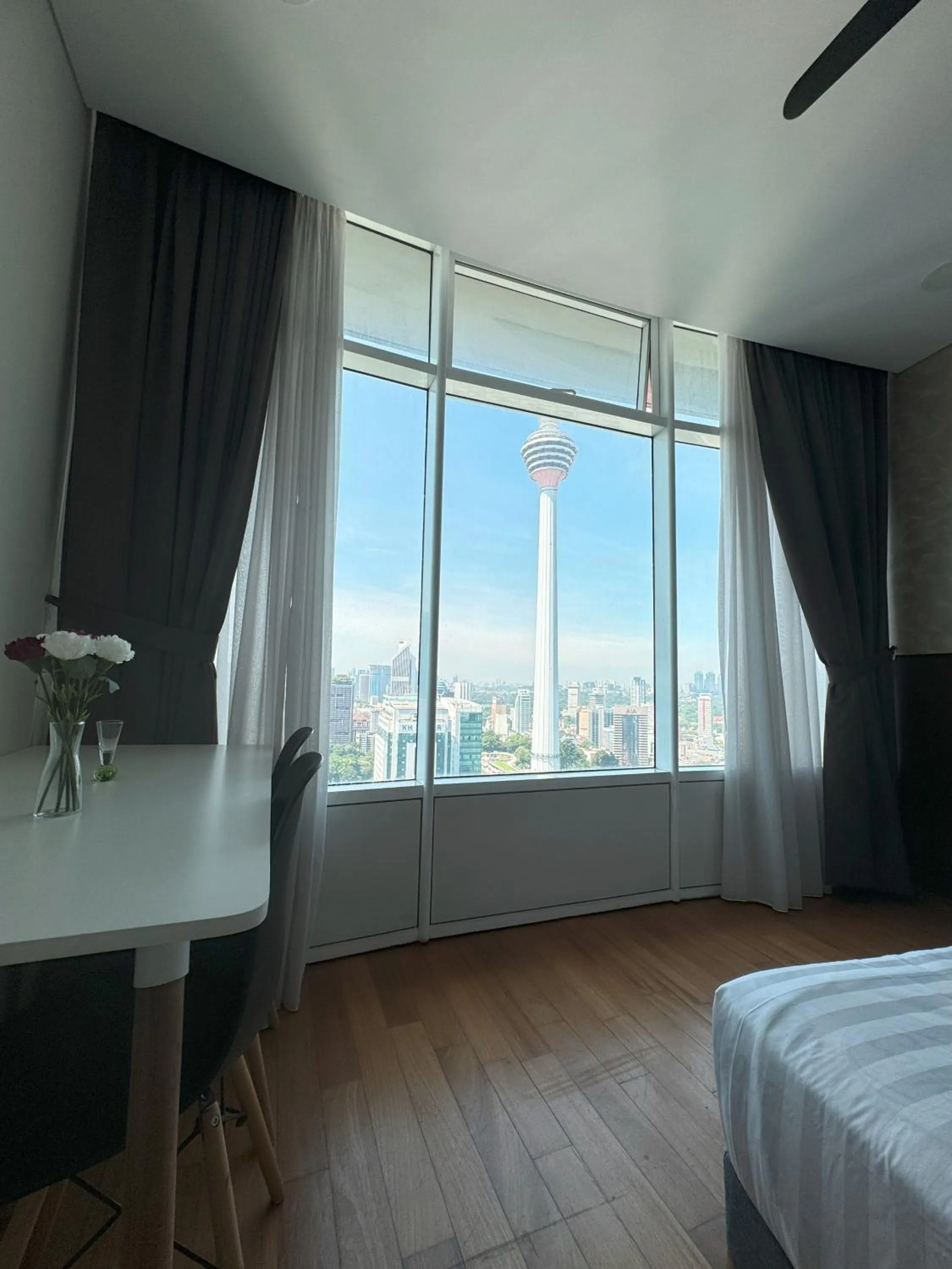 Bed in Vortex Suites in Kuala Lumpur